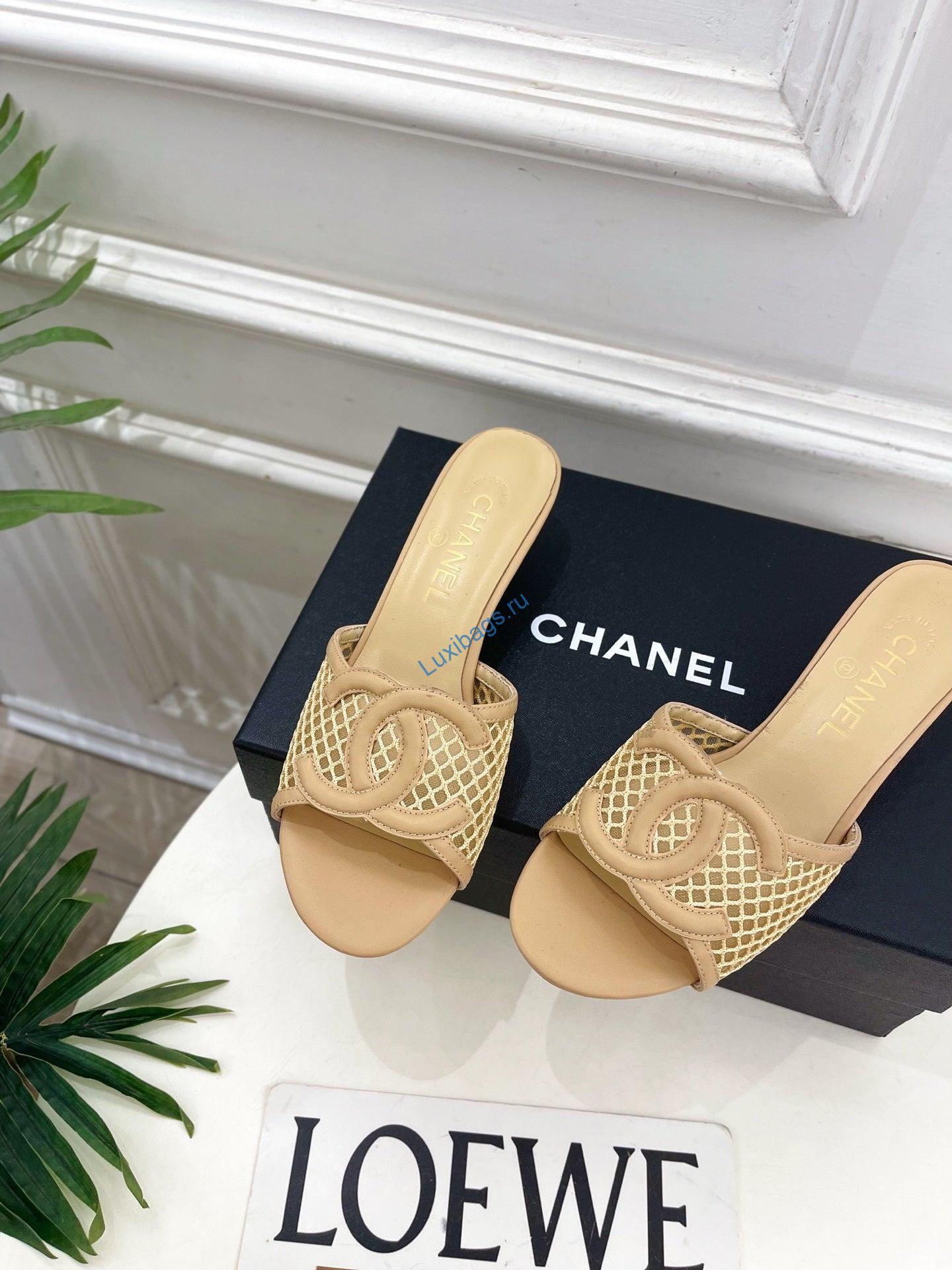chanel women's mesh openwork shoes heel height 4.5cm c93326 5 Chanel Women's Mesh openwork Shoes Heel Height 4.5cm C93326 | chanel womens mesh openwork shoes heel height 4 5cm c93326 6