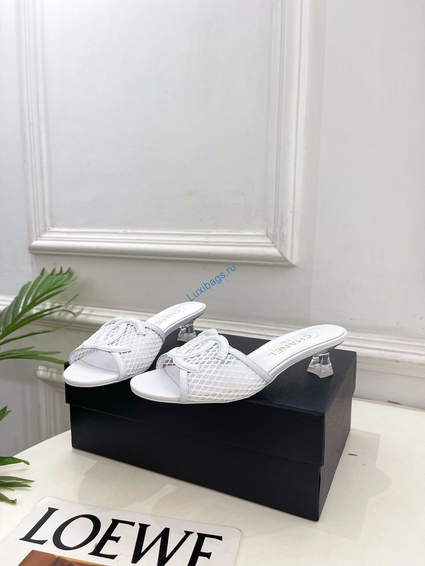 chanel women's mesh openwork shoes heel height 4.5cm c93327 3 Chanel Women's Mesh openwork Shoes Heel Height 4.5cm C93327 | chanel womens mesh openwork shoes heel height 4 5cm c93327 3