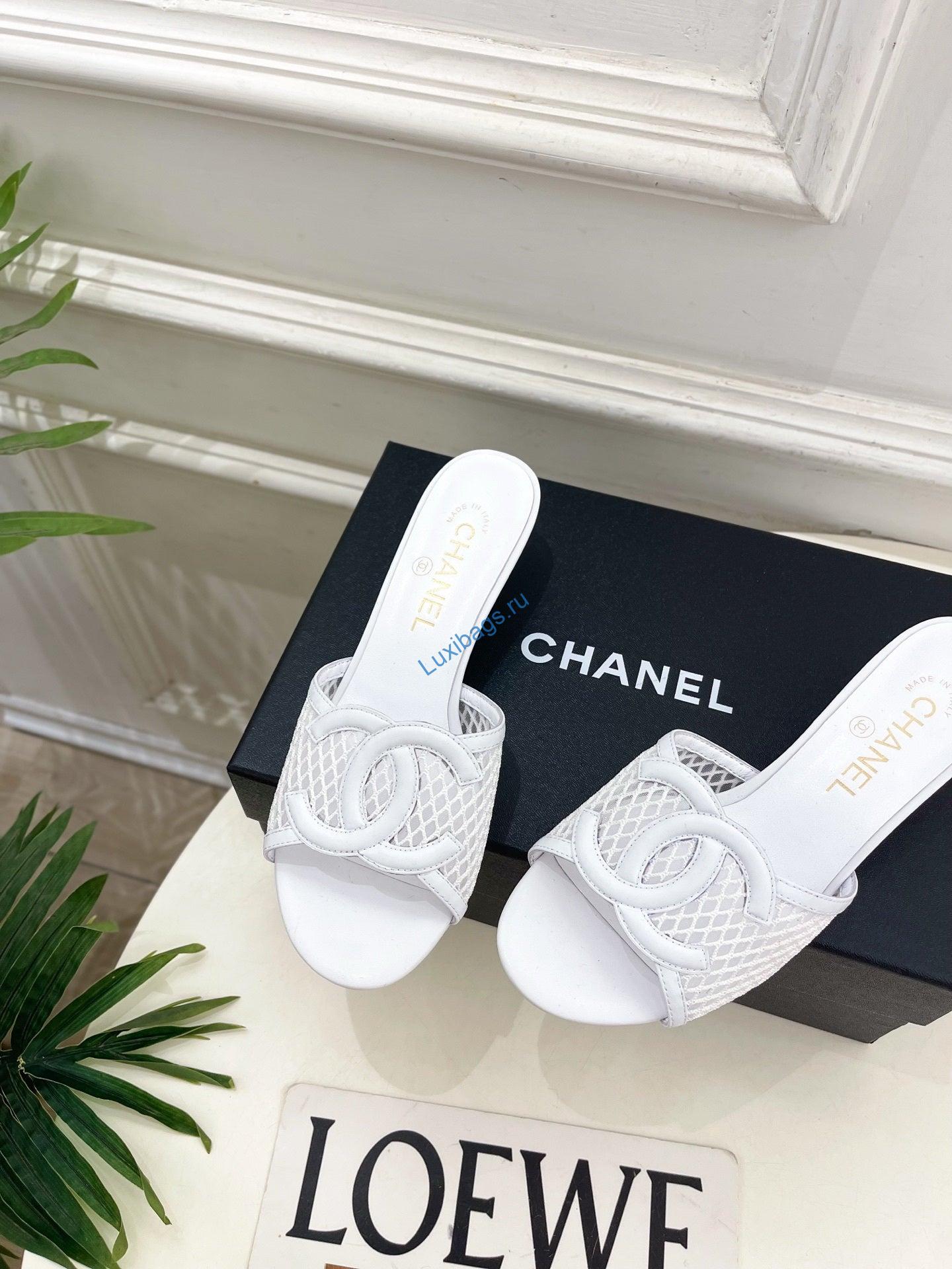 chanel women's mesh openwork shoes heel height 4.5cm c93327 5 Chanel Women's Mesh openwork Shoes Heel Height 4.5cm C93327 | chanel womens mesh openwork shoes heel height 4 5cm c93327 6