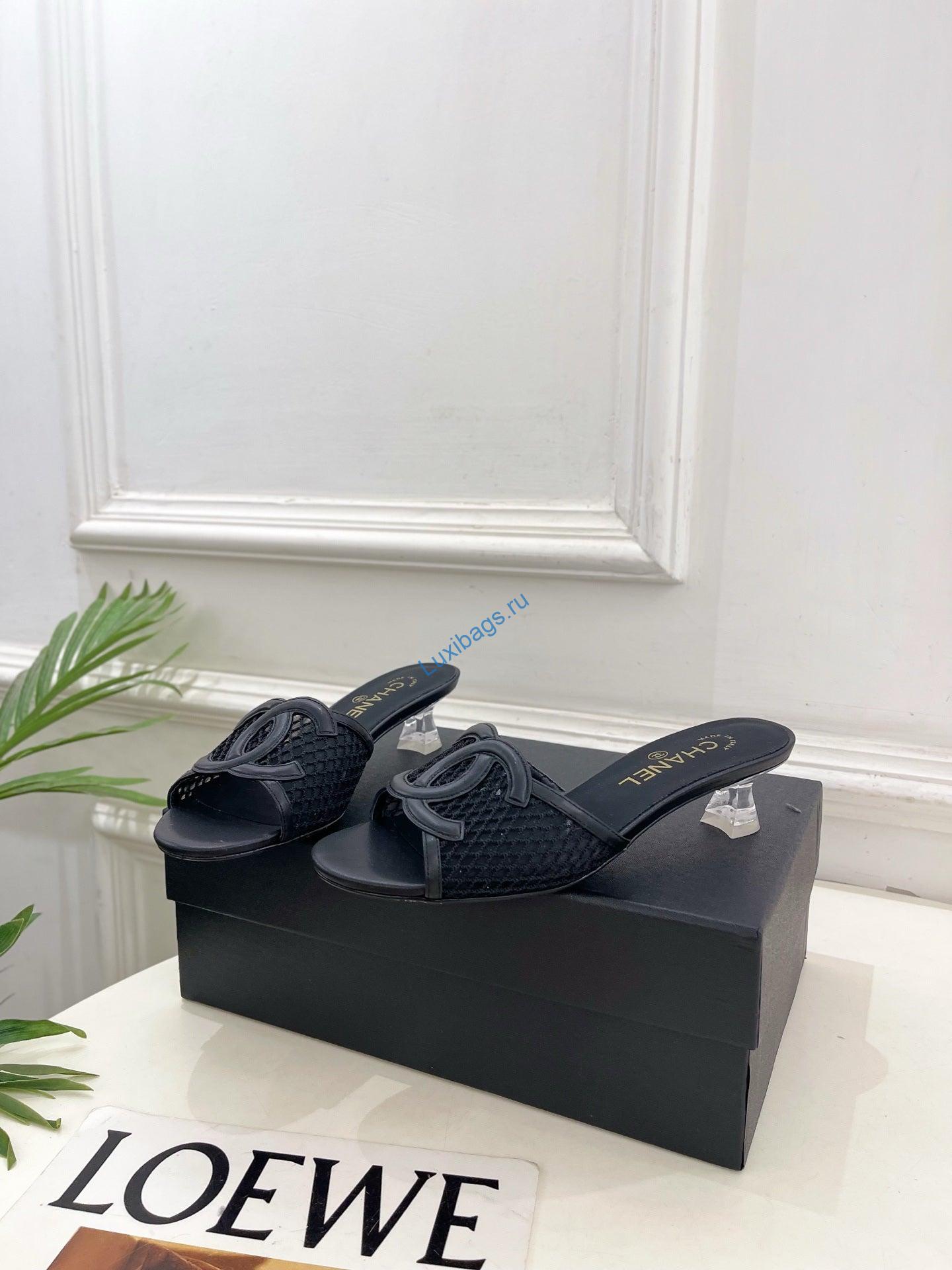 chanel women's mesh openwork shoes heel height 4.5cm c93328 3 Chanel Women's Mesh openwork Shoes Heel Height 4.5cm C93328 | chanel womens mesh openwork shoes heel height 4 5cm c93328 3