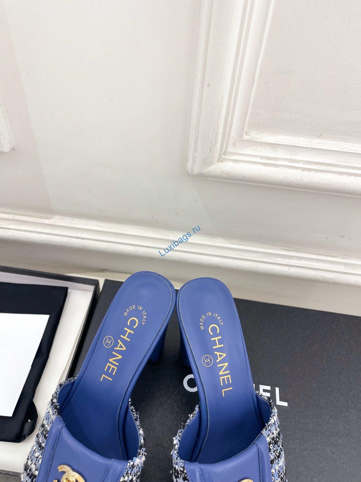 chanel women's square-toe flip-top slippers 8.5cm c93329 6 Chanel Women's Square-toe Flip-top Slippers 8.5cm C93329 | chanel womens square toe flip top slippers 8 5cm c93329 7