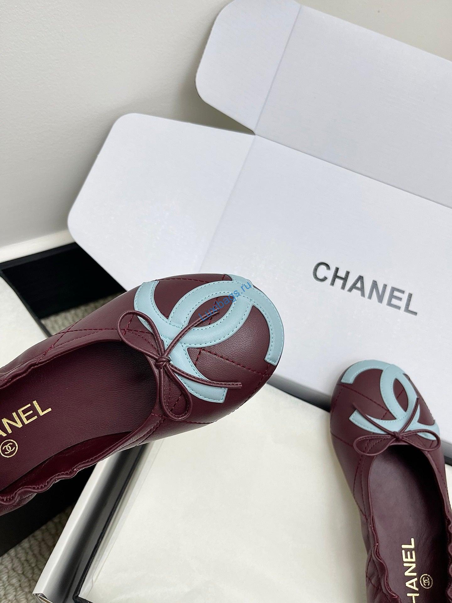 Chanel Women's Woven Mary Janes Shoes C93354 - Euro 35=US 4 - View 8