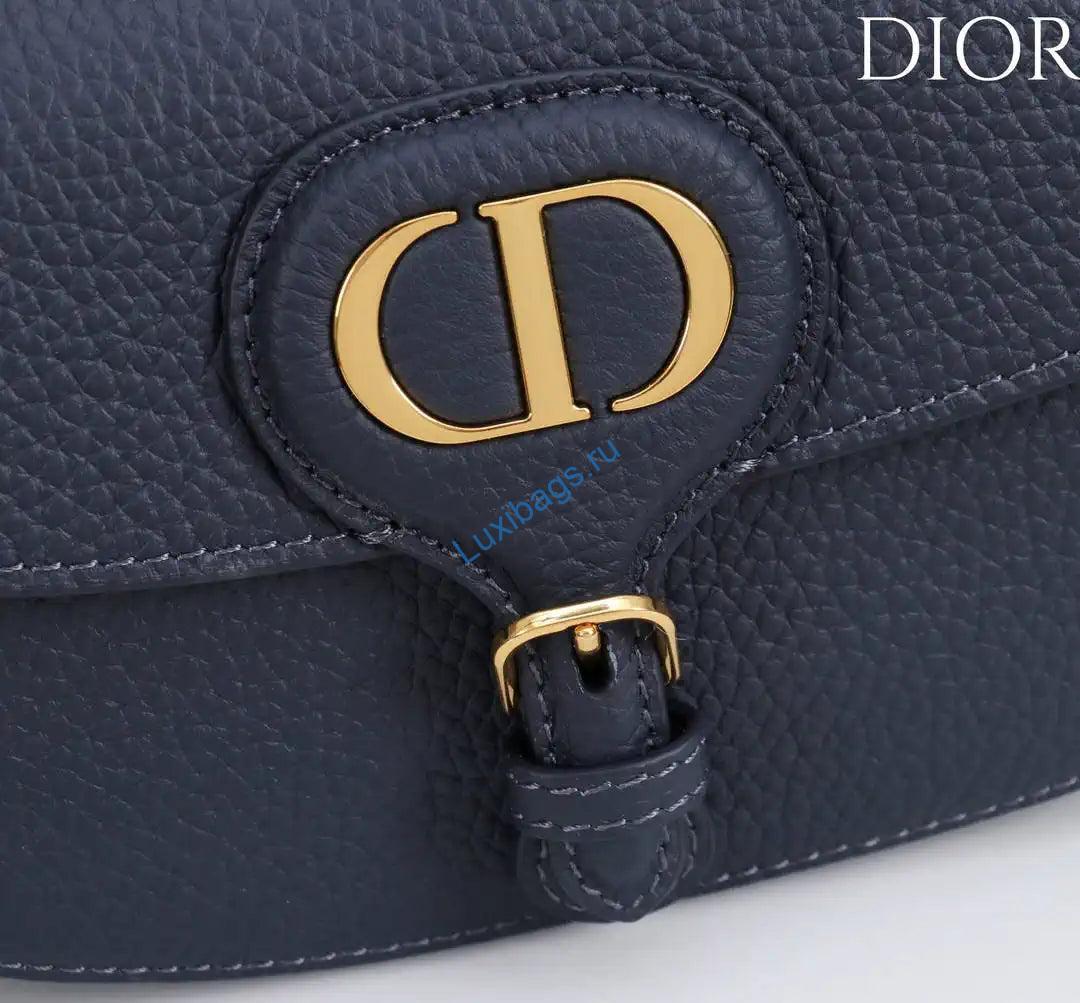 Dior M9335 Dior Bobby East-West Bag Navy Blue Grained Calfskin | dior m9335 dior bobby east west bag grained calfskin 24