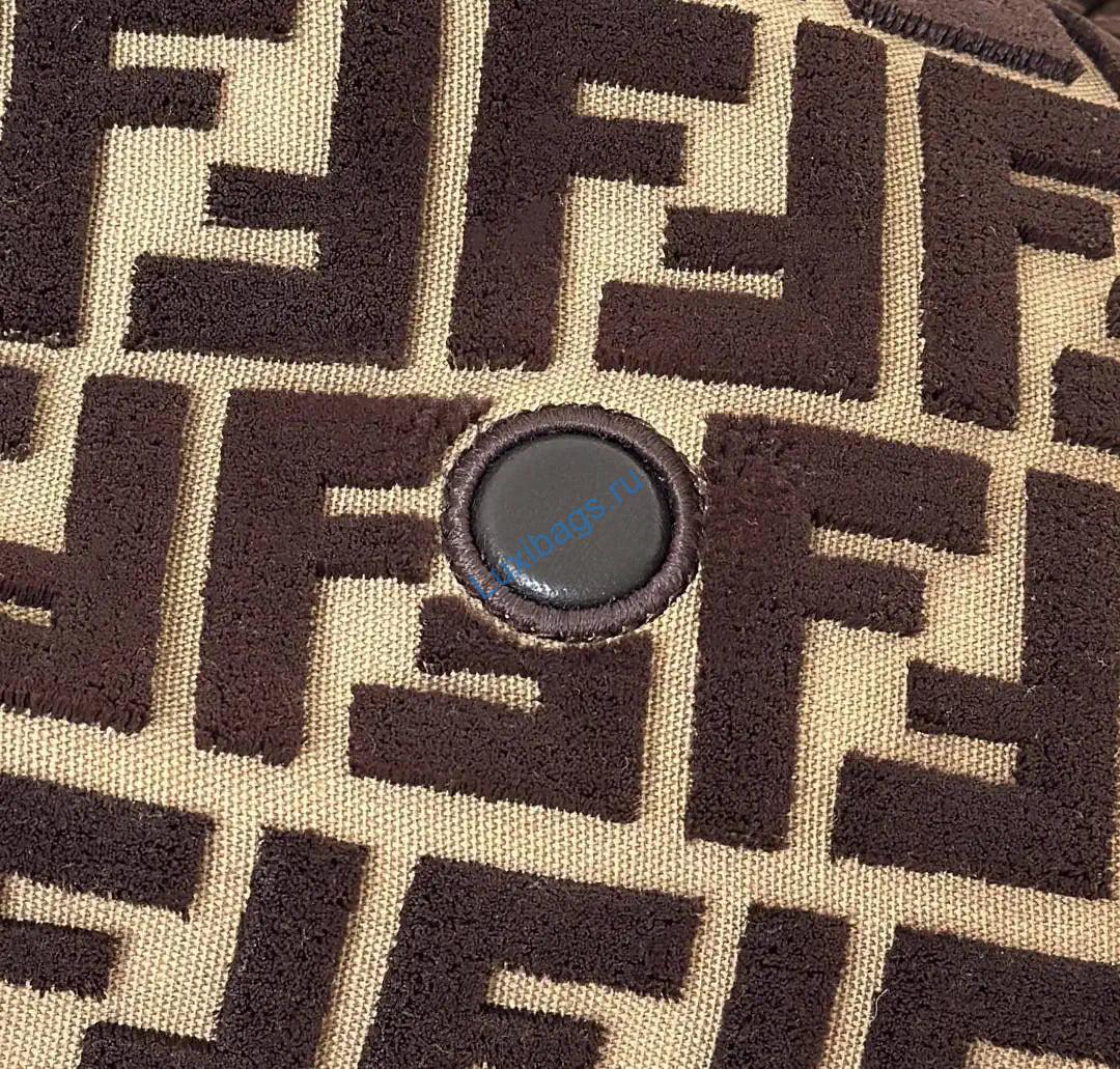 fendi 8br833aq0df1sk5 mamma baguette medium dark brown ff flocked bag 5 Fendi 8BR833AQ0DF1SK5 Mamma Baguette Medium Dark Brown FF flocked bag | fendi 8br833aq0df1sk5 mamma baguette medium dark brown ff flocked bag 6