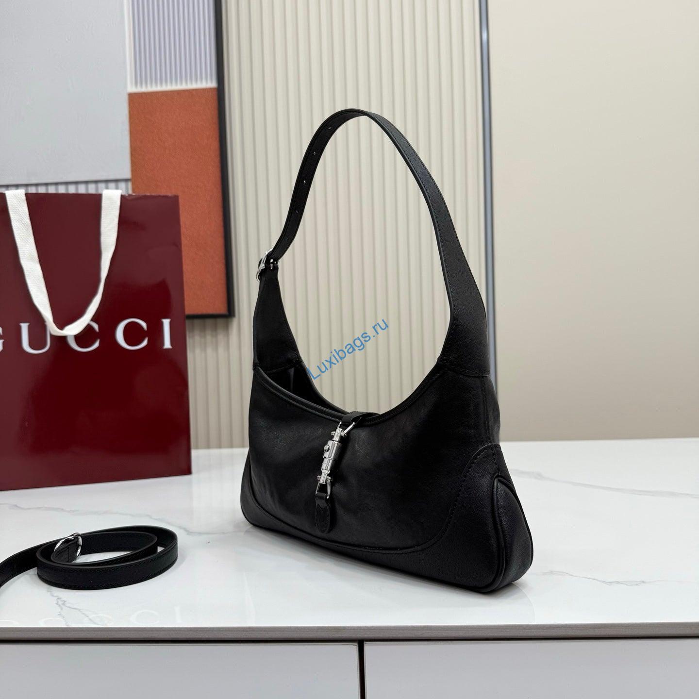 gucci 863137 jackie slim medium shoulder bag black 2 Gucci 863137 Jackie Slim Medium Shoulder Bag Black | gucci 863137 jackie slim medium shoulder bag black 3