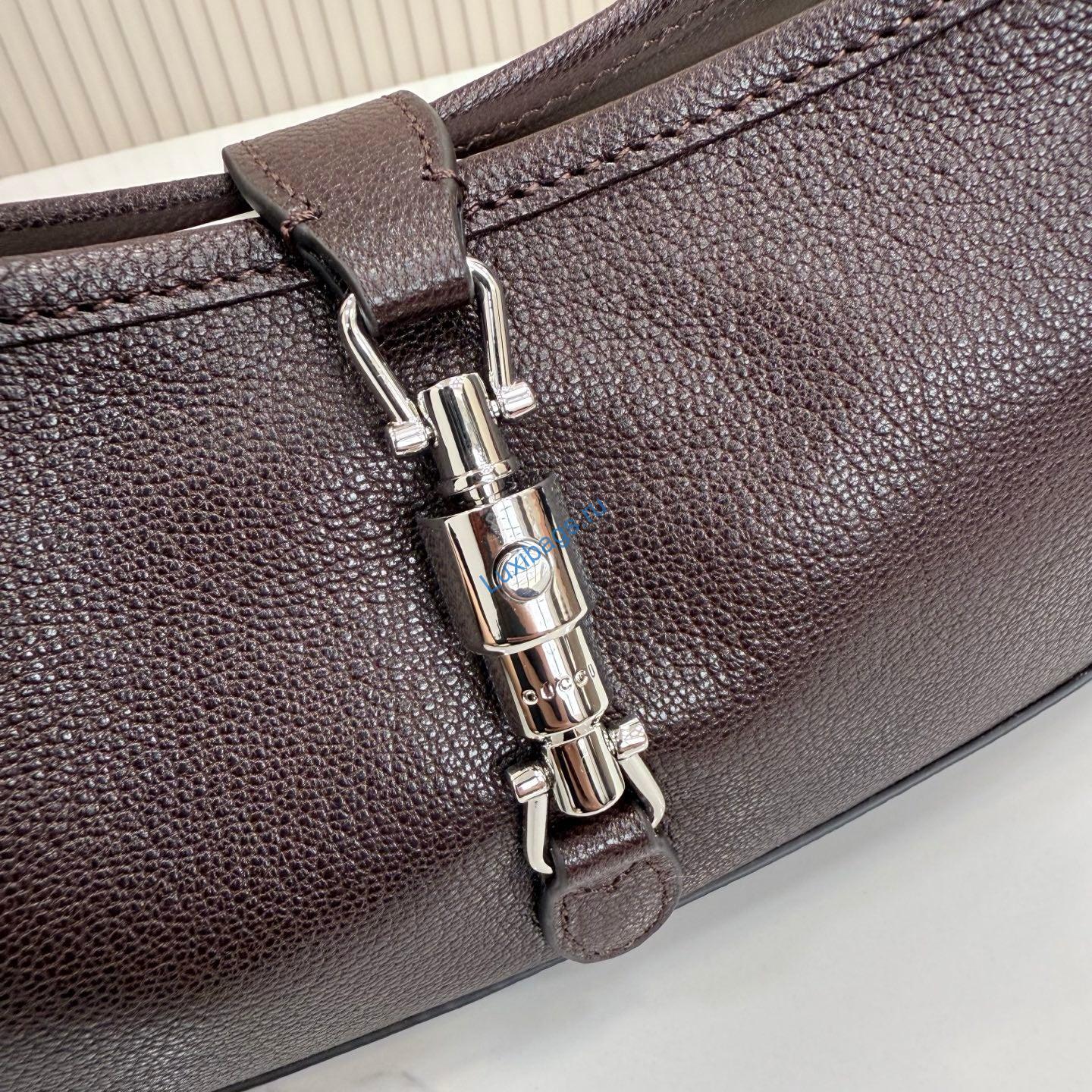 gucci 863137 jackie slim medium shoulder bag dark brown 9 Gucci 863137 Jackie Slim Medium Shoulder Bag Dark Brown | gucci 863137 jackie slim medium shoulder bag dark brown 10