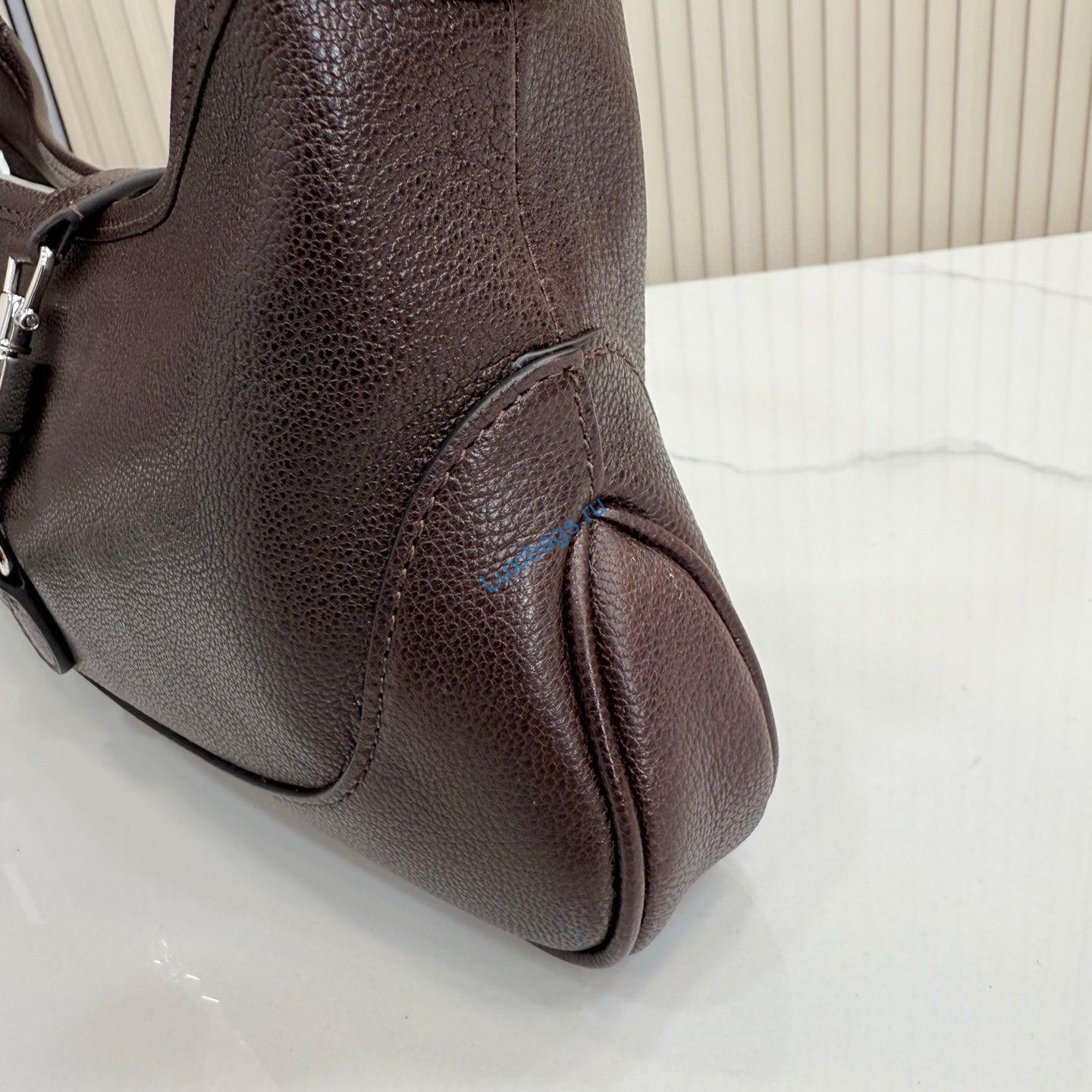 Gucci 863137 Jackie Slim Medium Shoulder Bag Dark Brown | gucci 863137 jackie slim medium shoulder bag dark brown 4