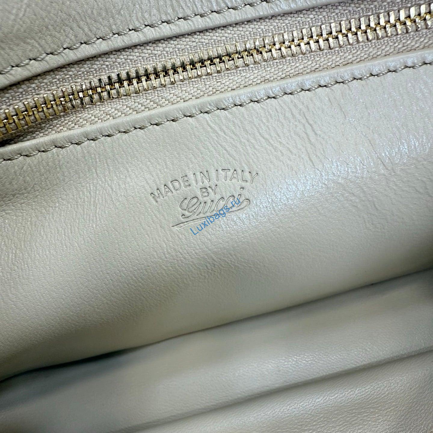 Gucci 863137 Jackie Slim Medium Shoulder Bag White | gucci 863137 jackie slim medium shoulder bag white 5