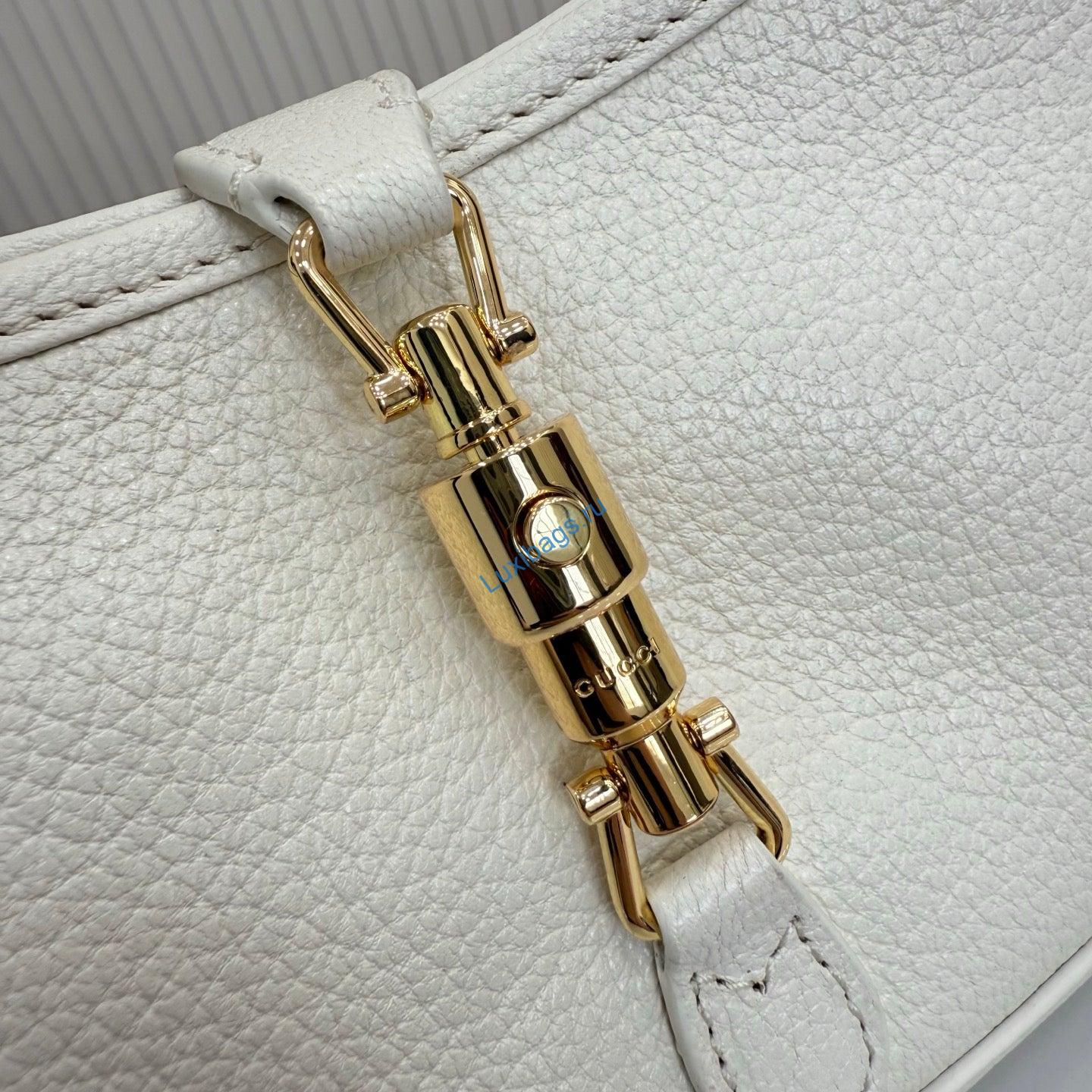 Gucci 863137 Jackie Slim Medium Shoulder Bag White | gucci 863137 jackie slim medium shoulder bag white 8