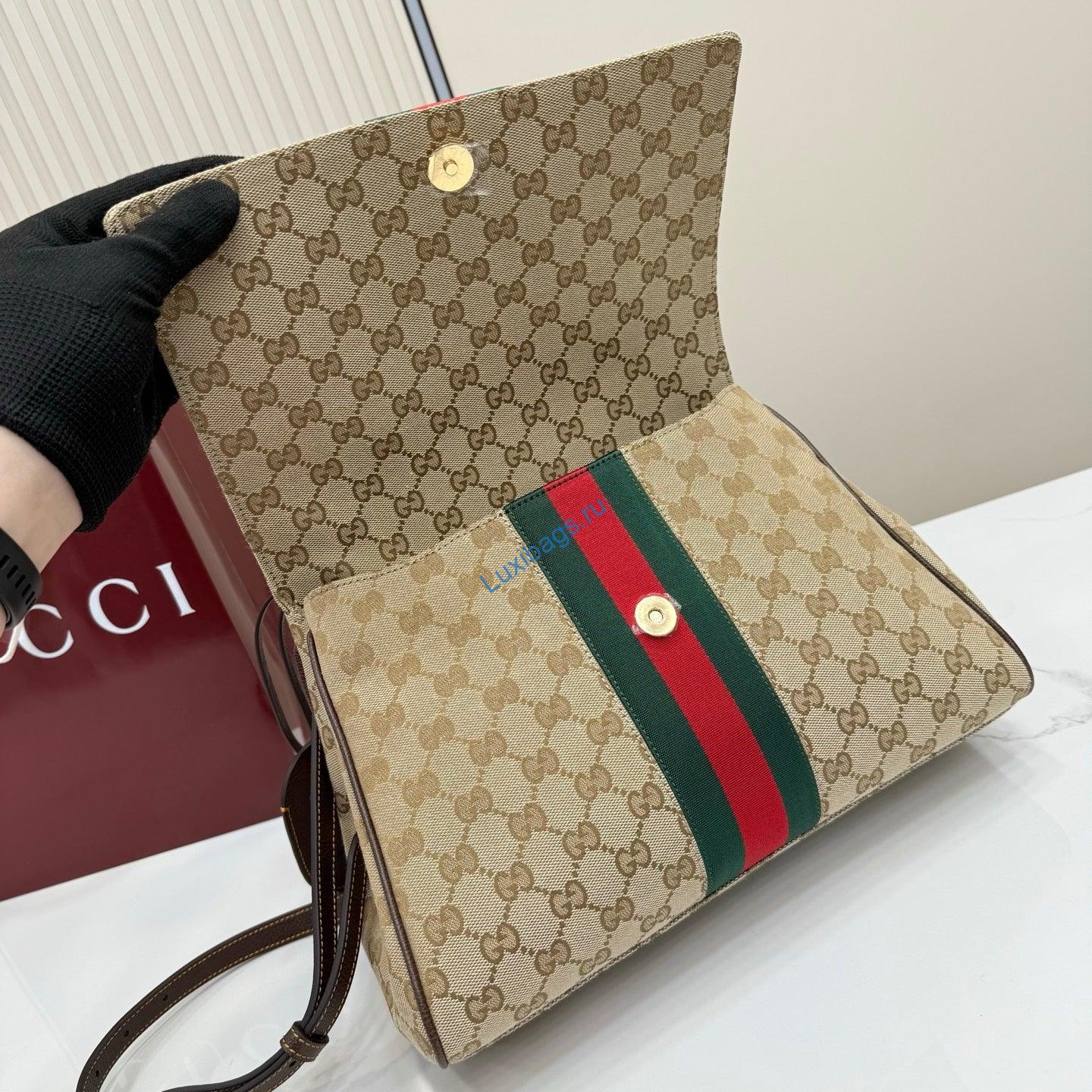 Gucci 875018 Paparazzo Medium Top Handle Bag Sand and dark brown GG canvas | gucci 875018 paparazzo medium top handle bag sand and dark brown gg canvas 10
