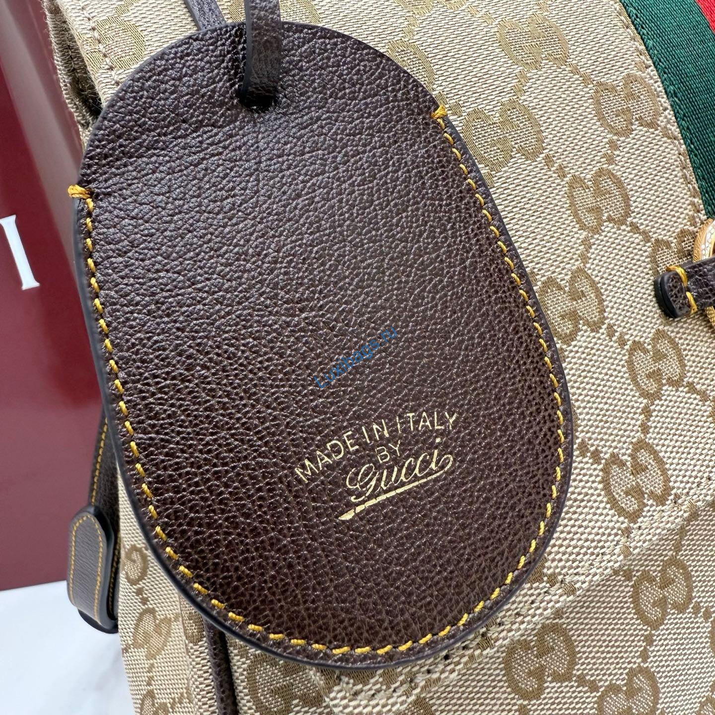 Gucci 875018 Paparazzo Medium Top Handle Bag Sand and dark brown GG canvas | gucci 875018 paparazzo medium top handle bag sand and dark brown gg canvas 6