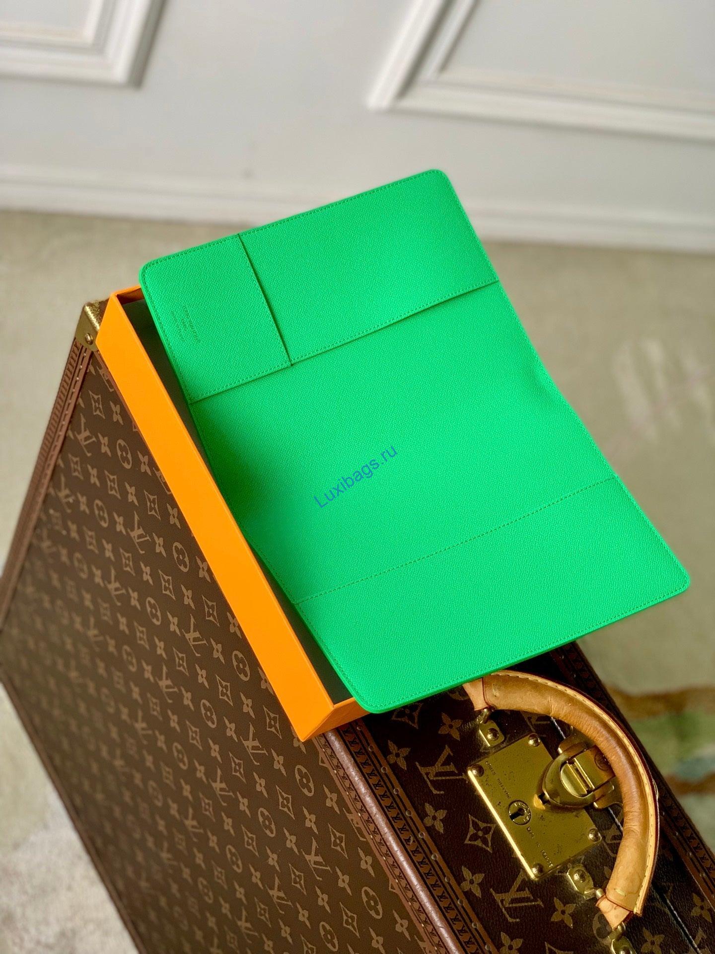 louis vuitton lv gi1632 emily notebook cover football 8 Louis Vuitton LV GI1632 Emily Notebook Cover Football - Default Title - View 9
