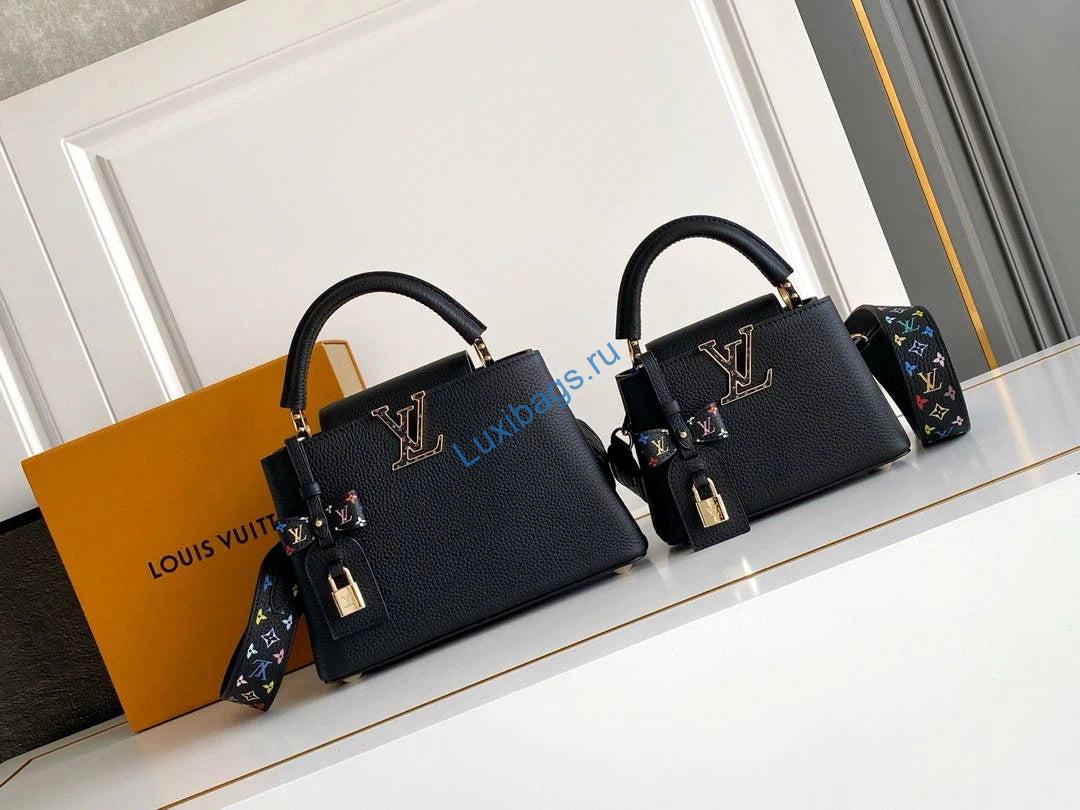 louis vuitton lv m27639 lv x tm capucines bb black 1 Louis Vuitton LV M27639 LV x TM Capucines BB Black | louis vuitton lv m27639 lv x tm capucines bb black 01