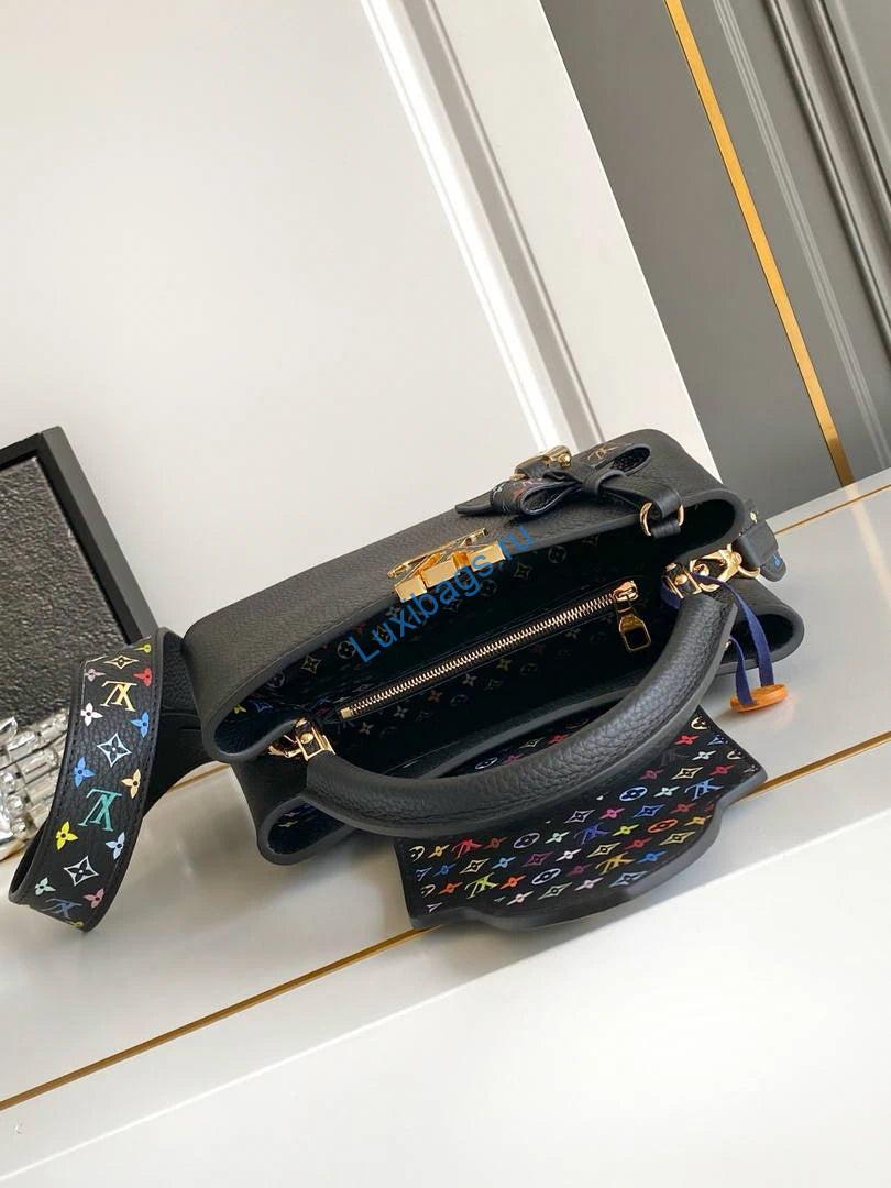 louis vuitton lv m27639 lv x tm capucines bb black 8 Louis Vuitton LV M27639 LV x TM Capucines BB Black | louis vuitton lv m27639 lv x tm capucines bb black 09