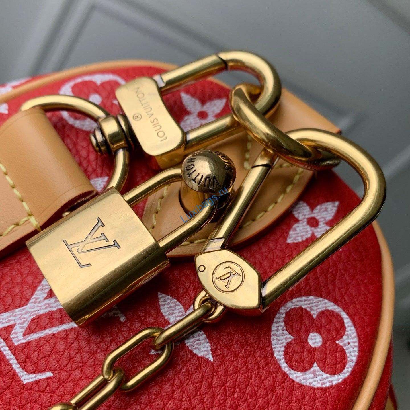 louis vuitton lv m28186 speedy p9 bandoulière 20 bag red 5 Louis Vuitton LV M28186 Speedy P9 Bandoulière 20 Bag Red | louis vuitton lv m28186 speedy p9 bandouliere 20 bag red 6