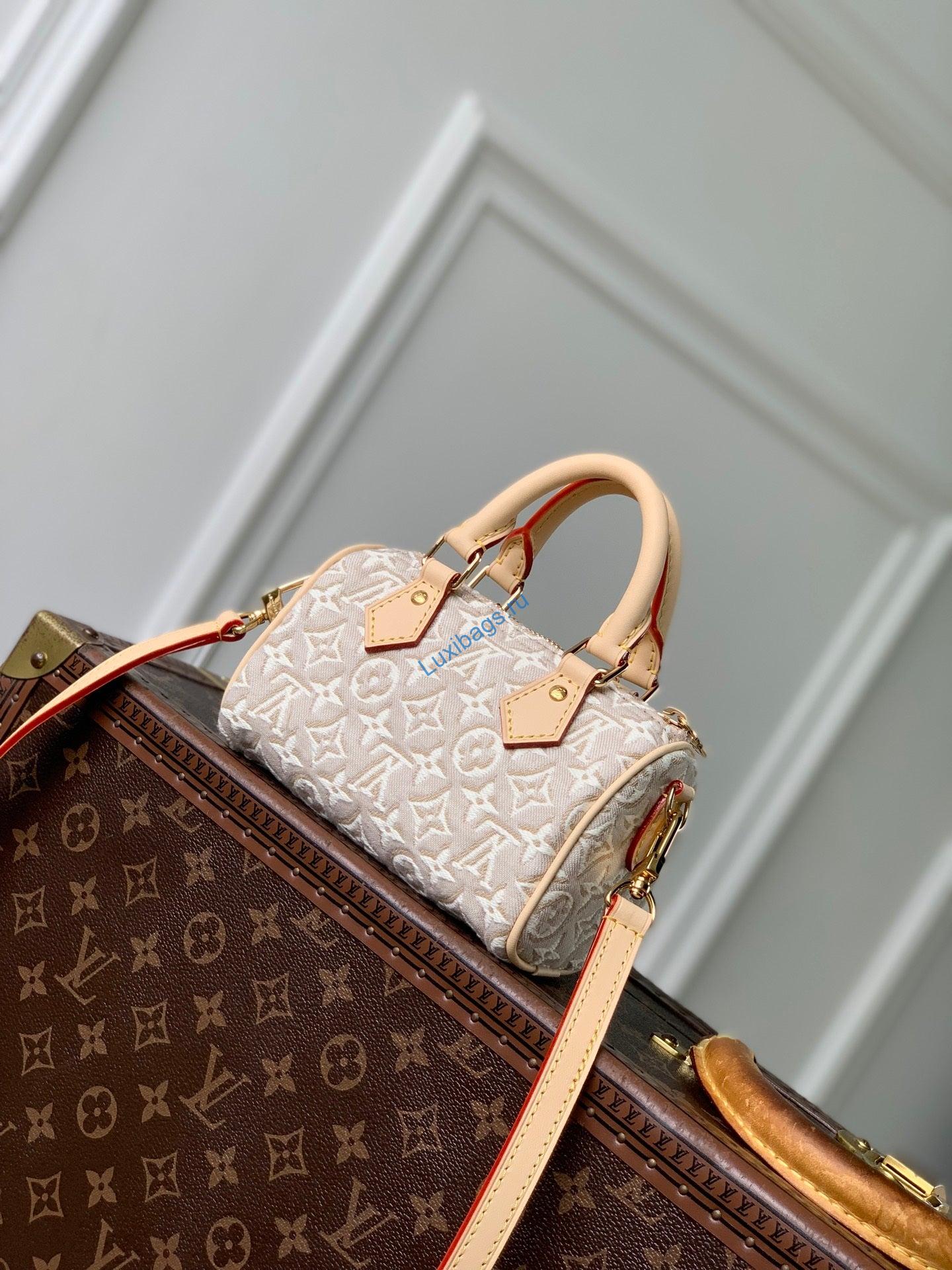 louis vuitton lv m28502 nano speedy bag 2 Louis Vuitton LV M28502 Nano Speedy Bag - Default Title - View 3