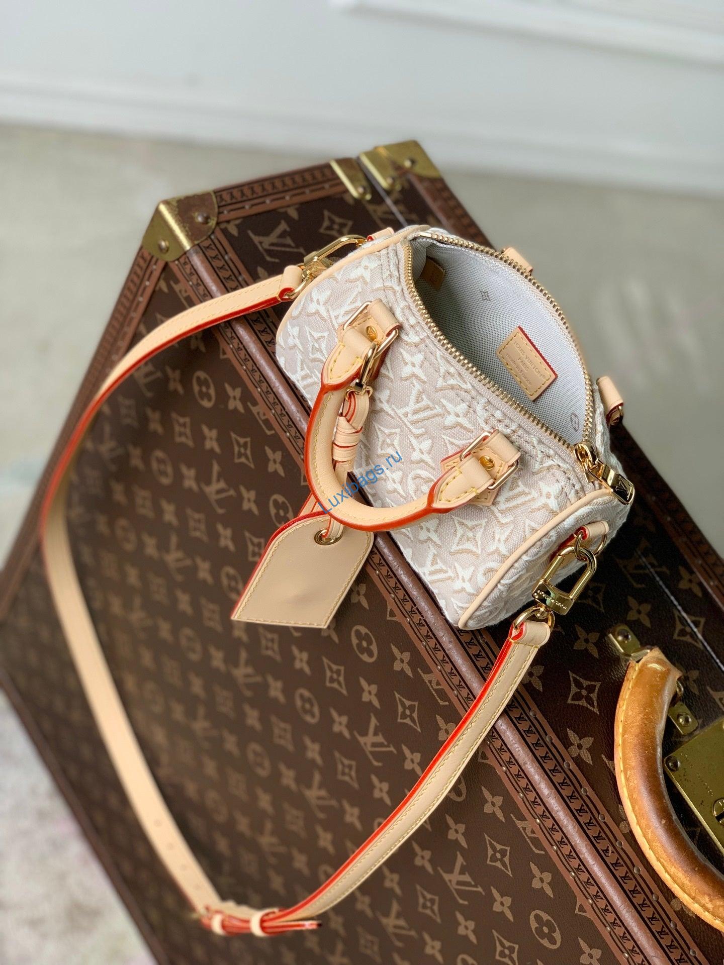louis vuitton lv m28502 nano speedy bag 8 Louis Vuitton LV M28502 Nano Speedy Bag - Default Title - View 9