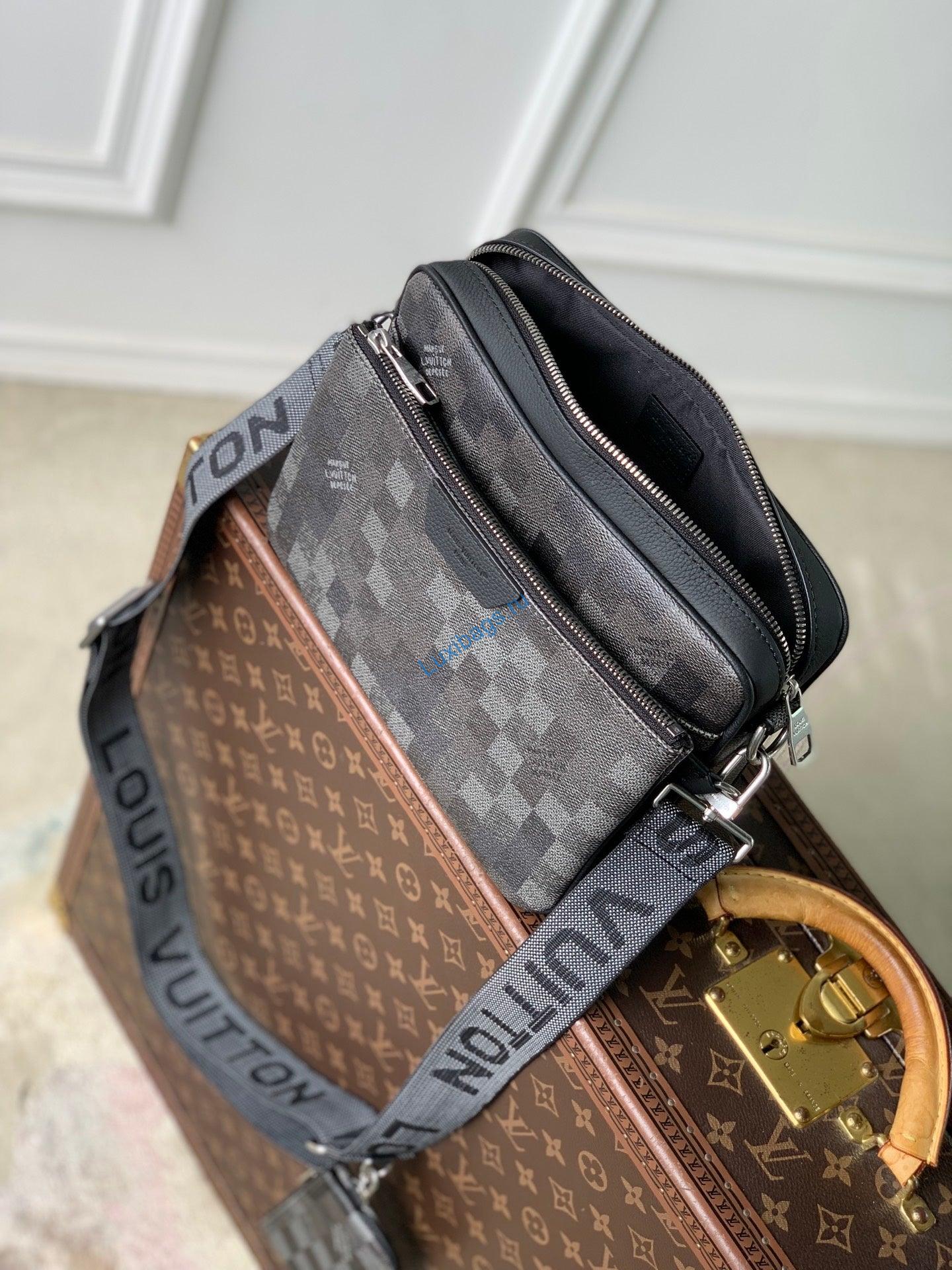 Louis Vuitton LV M28602 Trio Messenger Bag Black | louis vuitton lv m28602 trio messenger bag black 10