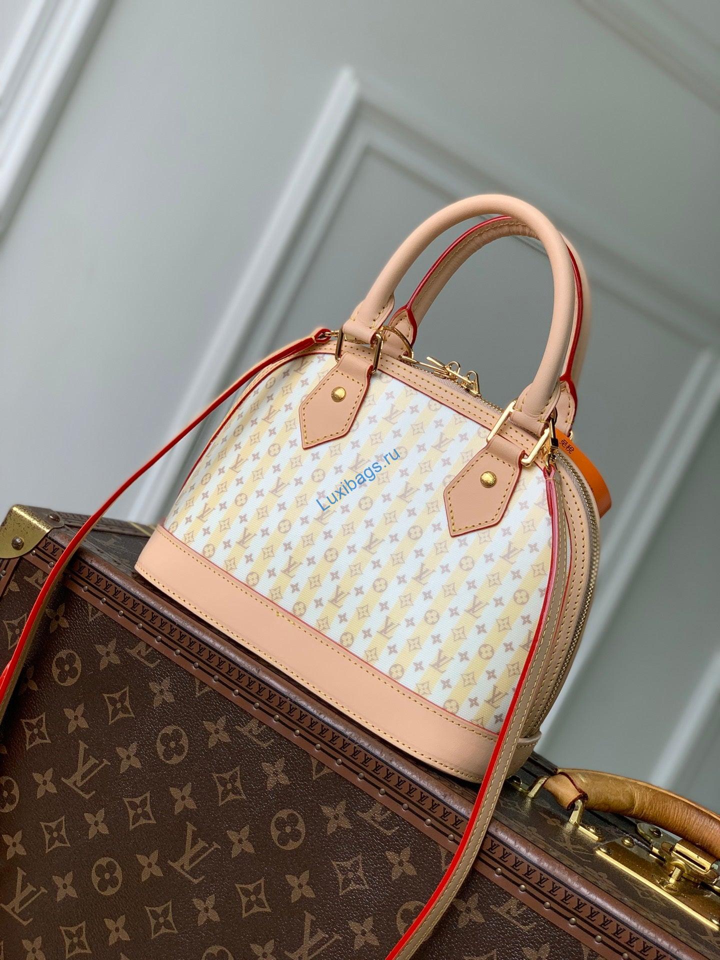 Louis Vuitton LV M28672 Alma BB Bag Banana | louis vuitton lv m28672 alma bb bag banana 3