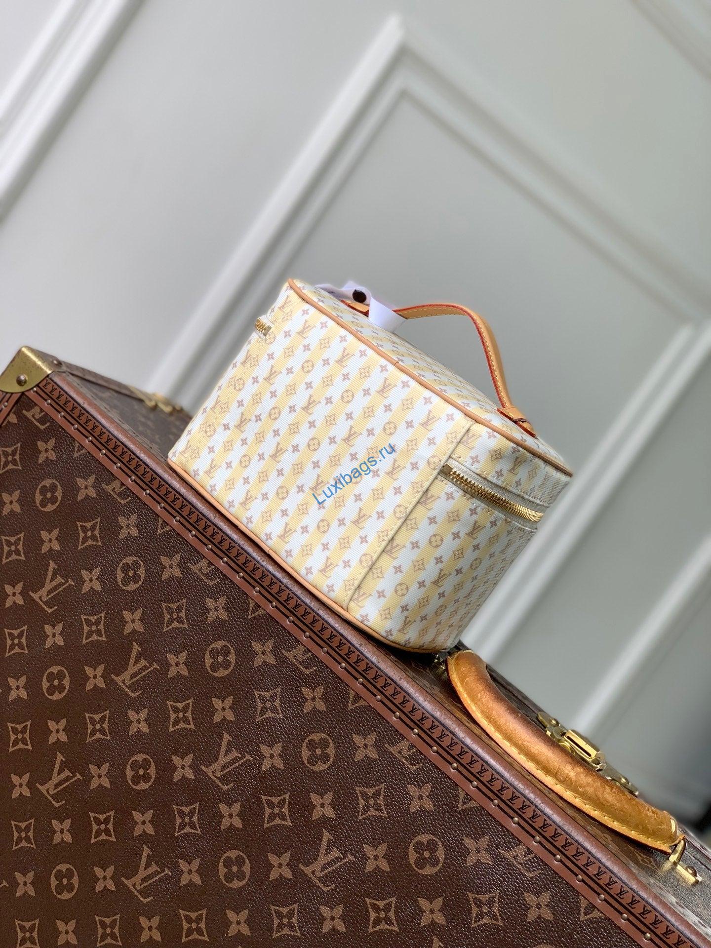 louis vuitton lv m28702 nice mini vanity case 2 Louis Vuitton LV M28702 Nice Mini Vanity Case - Default Title - View 3