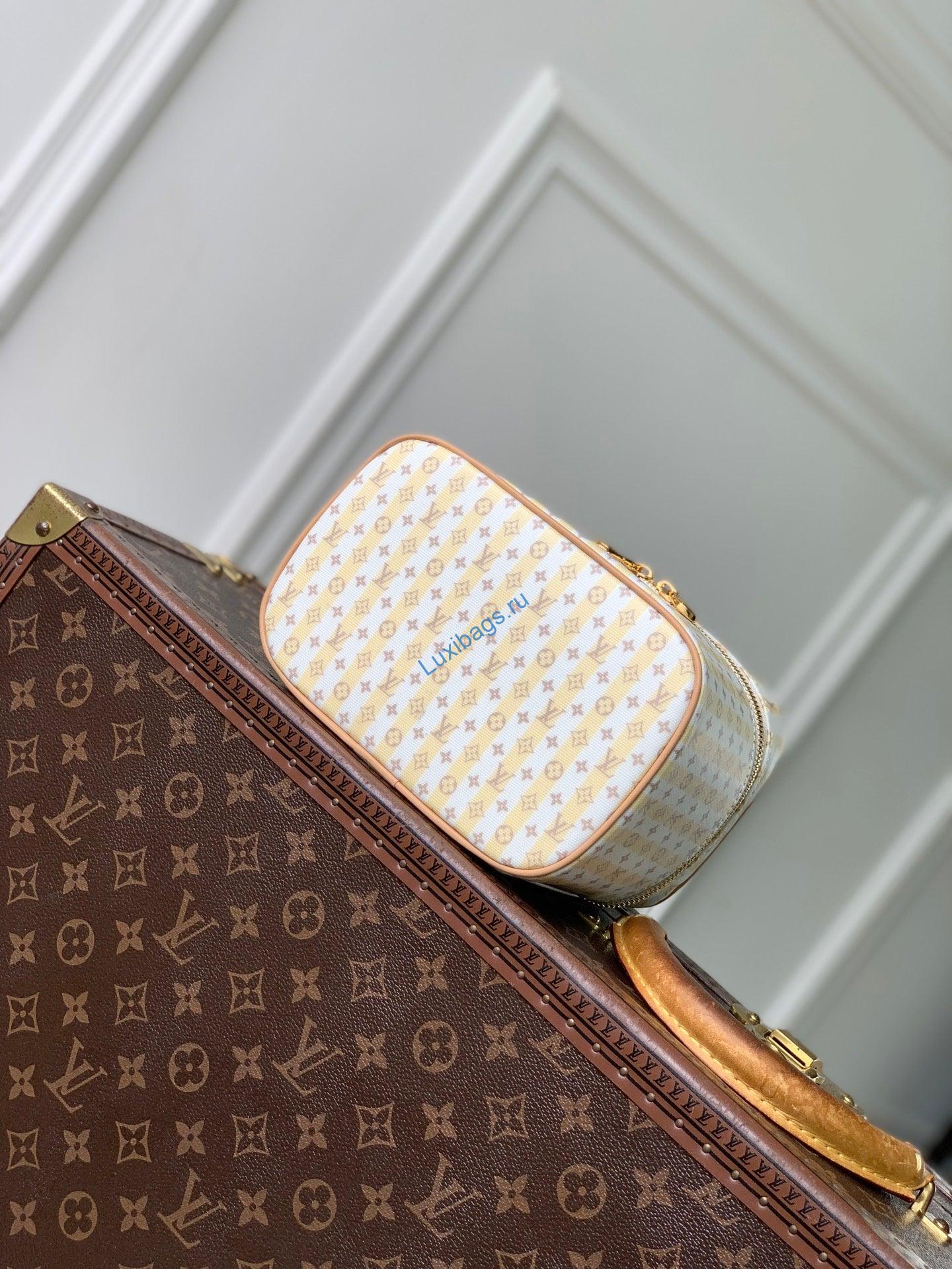 louis vuitton lv m28702 nice mini vanity case 3 Louis Vuitton LV M28702 Nice Mini Vanity Case - Default Title - View 4