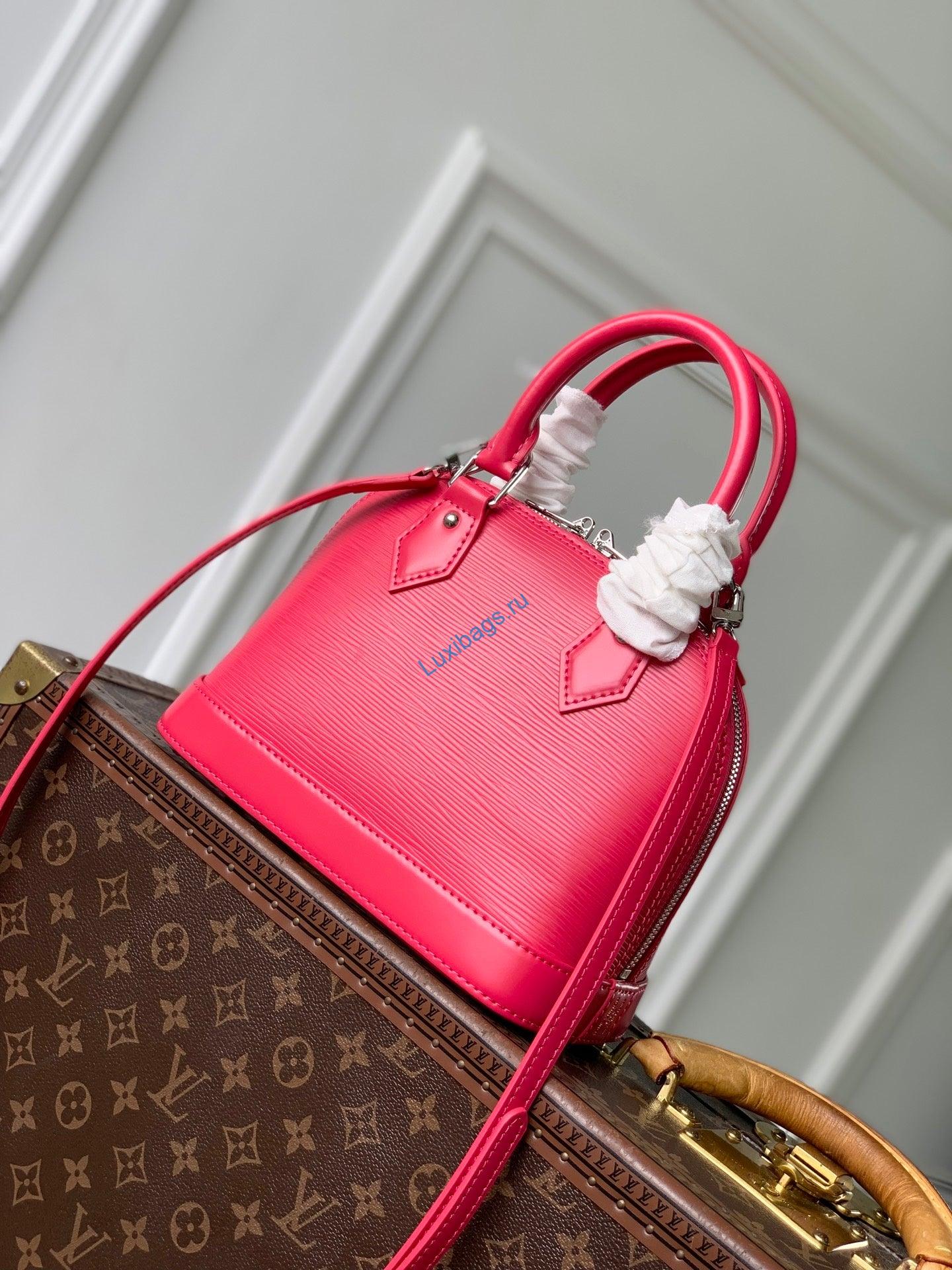 louis vuitton lv m28902 alma bb bag rose miami 2 Louis Vuitton LV M28902 Alma BB Bag Rose Miami | louis vuitton lv m28902 alma bb bag rose miami 3