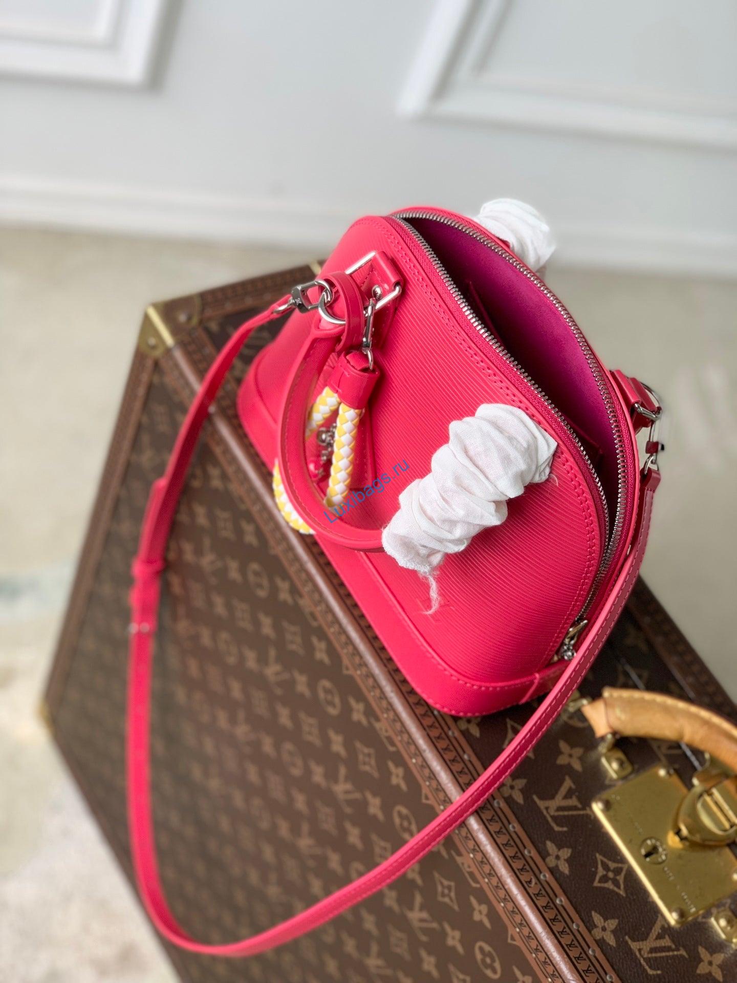 louis vuitton lv m28902 alma bb bag rose miami 8 Louis Vuitton LV M28902 Alma BB Bag Rose Miami | louis vuitton lv m28902 alma bb bag rose miami 9