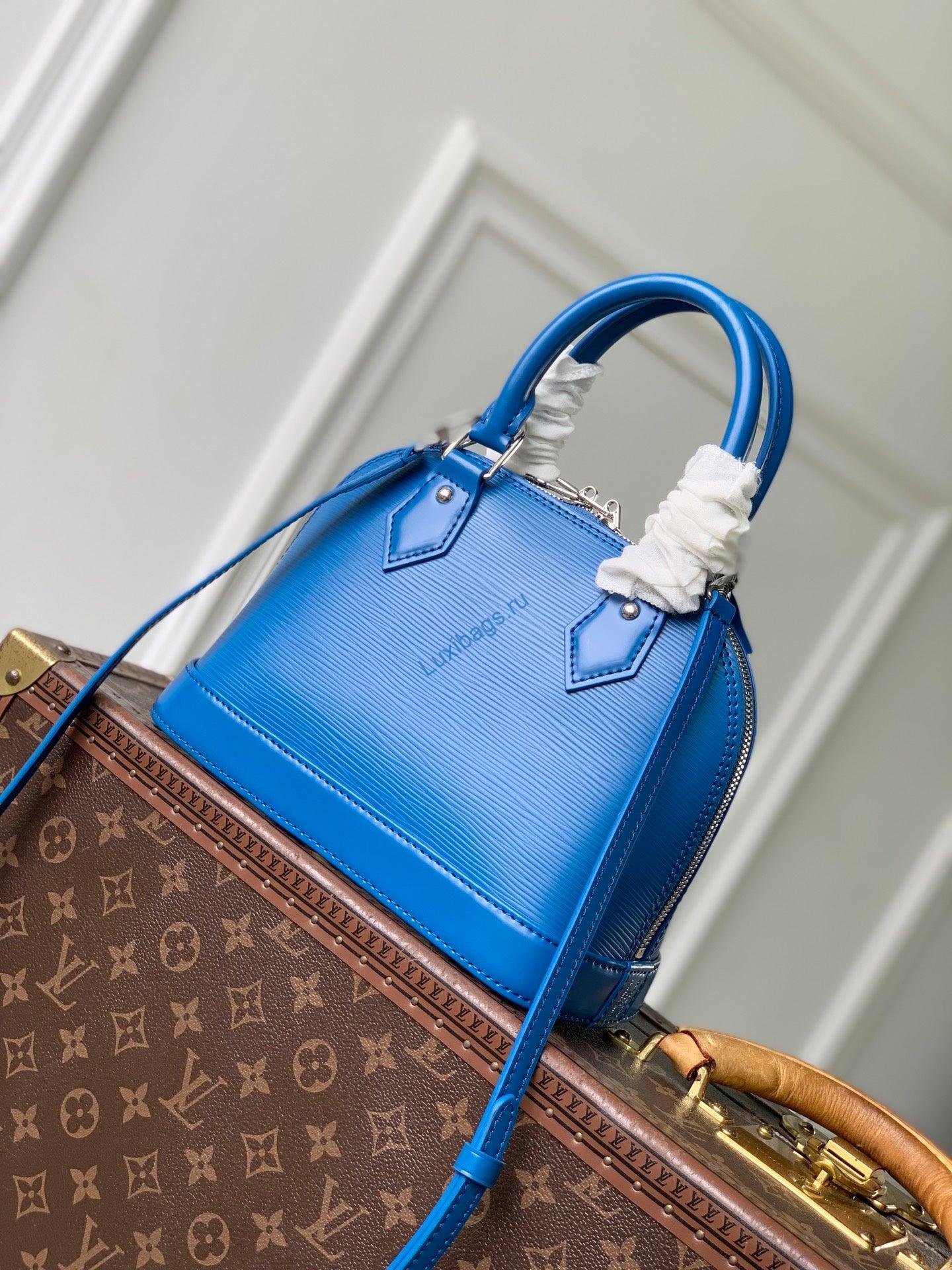 louis vuitton lv m29125 alma bb bag ocean blue 2 Louis Vuitton LV M29125 Alma BB Bag Ocean Blue | louis vuitton lv m29125 alma bb bag ocean blue 3