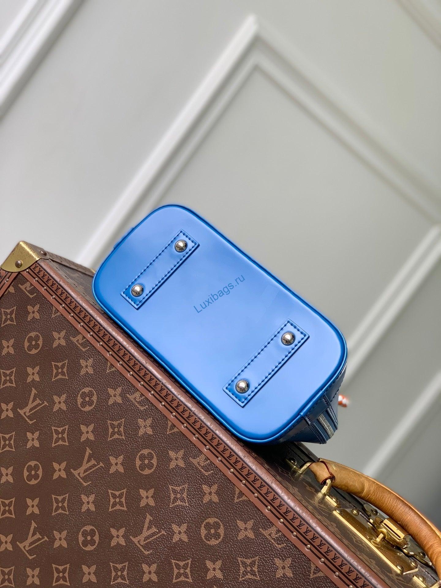 louis vuitton lv m29125 alma bb bag ocean blue 3 Louis Vuitton LV M29125 Alma BB Bag Ocean Blue | louis vuitton lv m29125 alma bb bag ocean blue 4