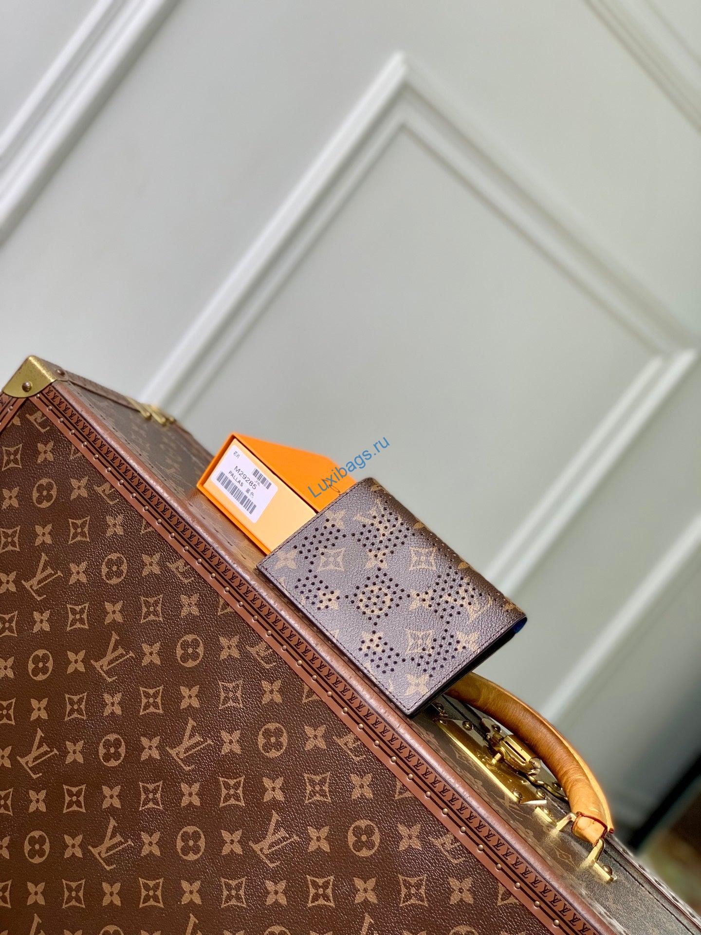 louis vuitton lv m29285 passport cover blue 1 Louis Vuitton LV M29285 Passport Cover Blue - Default Title - View 2