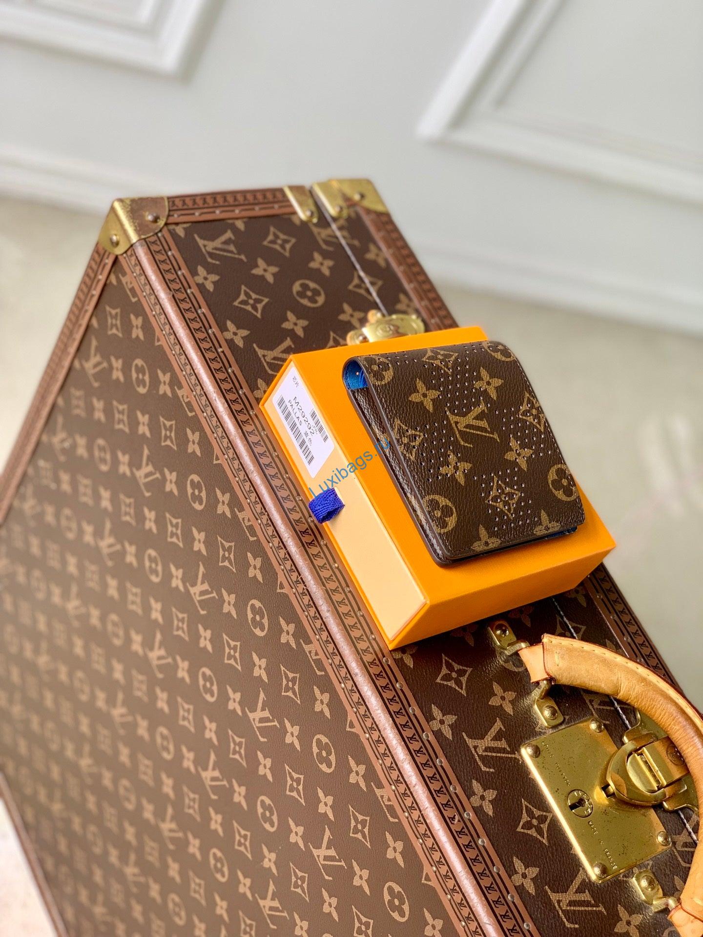 louis vuitton lv m29292 multiple wallet blue 2 Louis Vuitton LV M29292 Multiple Wallet Blue - Default Title - View 3