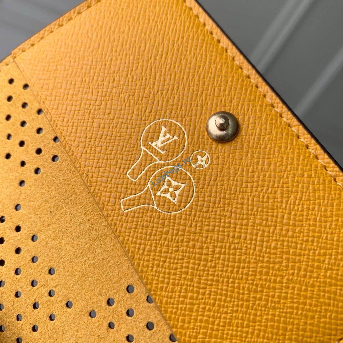 louis vuitton lv m29293 enveloppe carte de visite yellow 6 Louis Vuitton LV M29293 Enveloppe Carte de Visite Yellow - Default Title - View 7