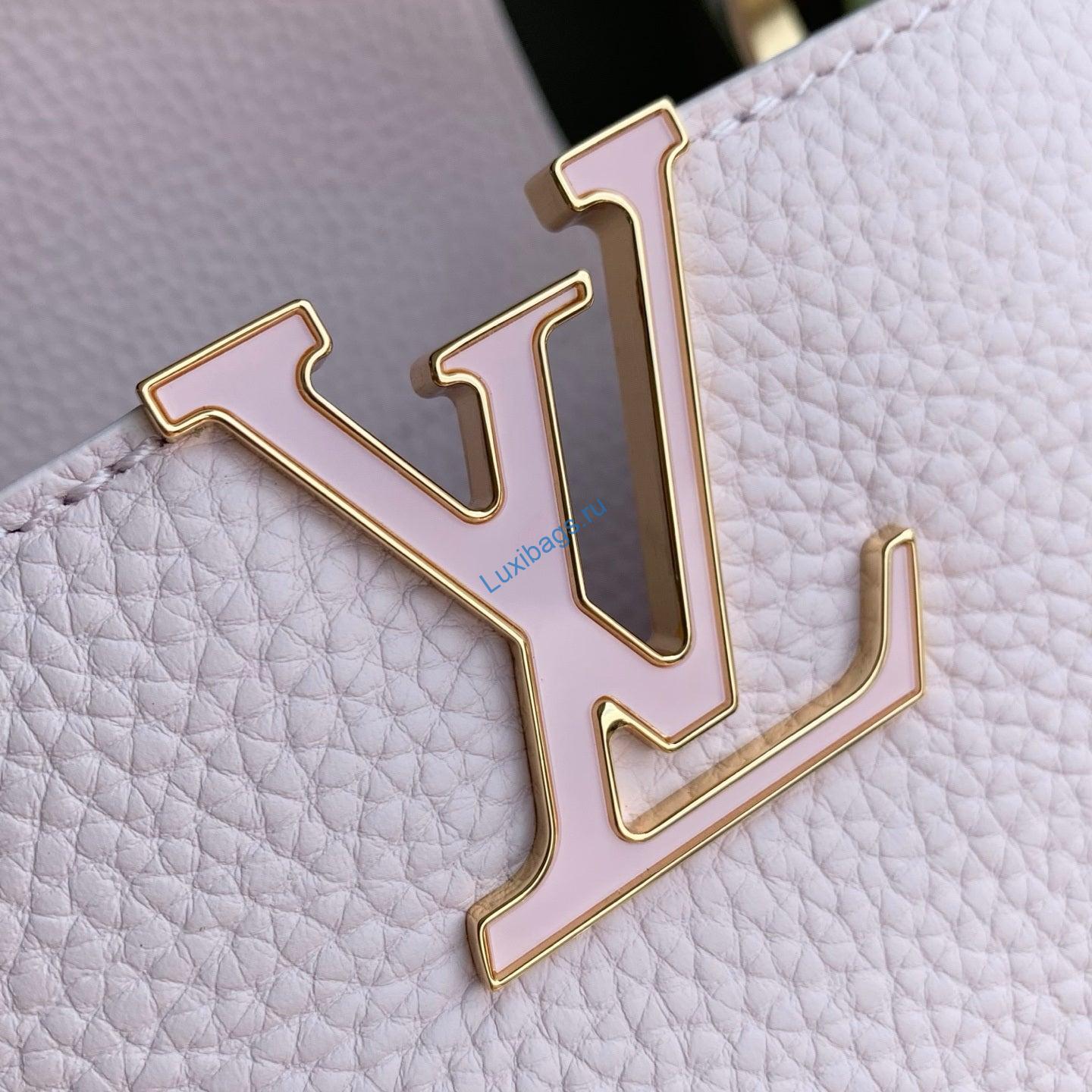 louis vuitton lv m29443 capucines east west mini bag pink 5 Louis Vuitton LV M29443 Capucines East West Mini Bag Pink - Default Title - View 6