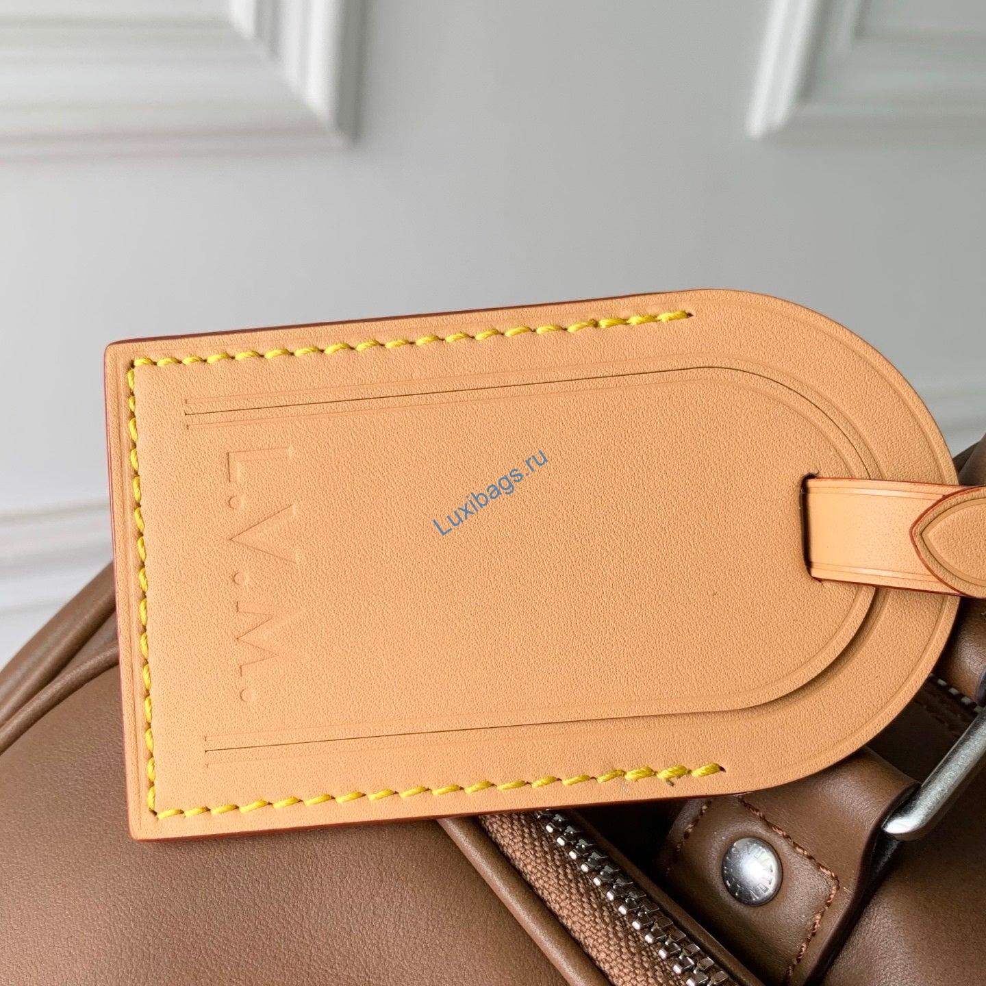 lv m28100 louis vuitton keepall cargo bandoulière 35 bag caramel 4 LV M28100 Louis Vuitton Keepall Cargo Bandoulière 35 Bag Caramel | lv m28100 louis vuitton keepall cargo bandouliere 35 bag caramel 5
