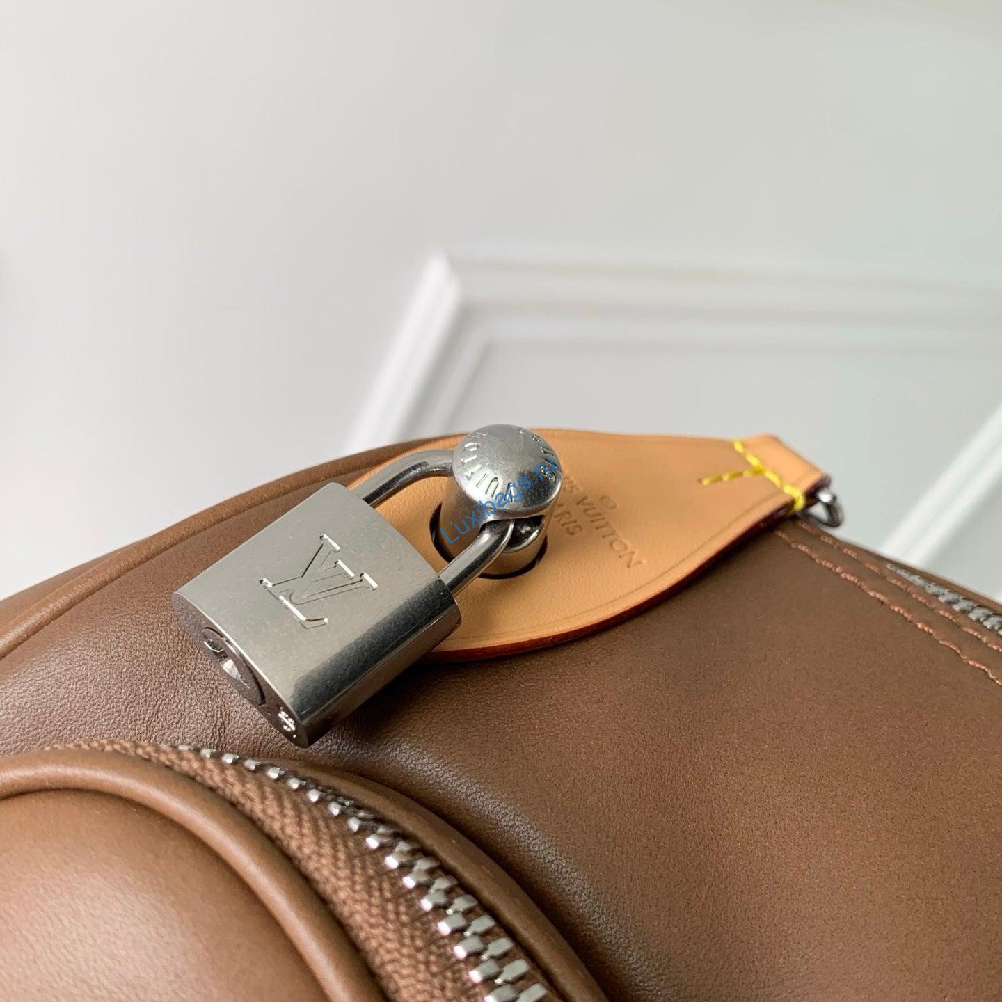 lv m28100 louis vuitton keepall cargo bandoulière 35 bag caramel 6 LV M28100 Louis Vuitton Keepall Cargo Bandoulière 35 Bag Caramel | lv m28100 louis vuitton keepall cargo bandouliere 35 bag caramel 7