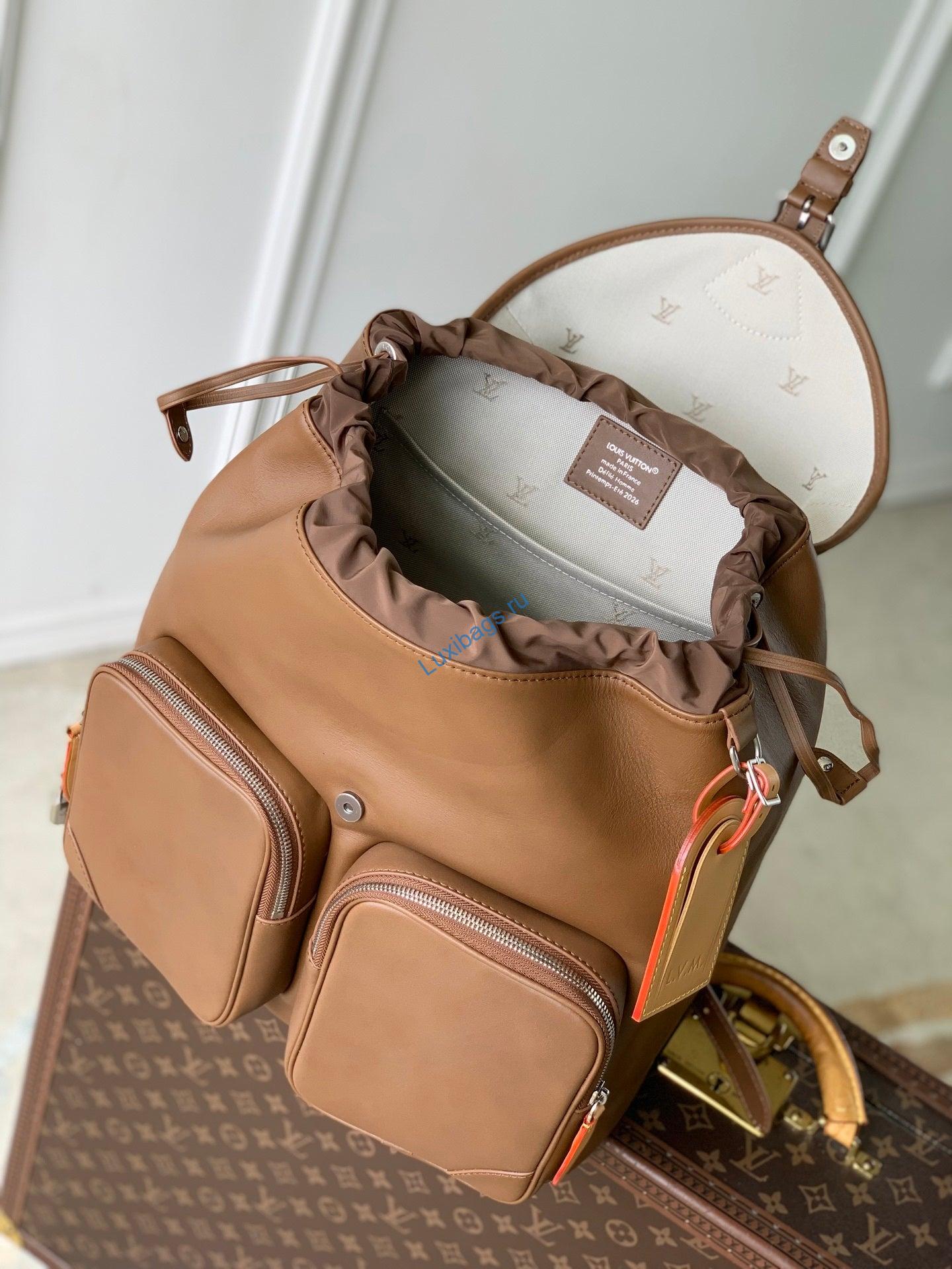 lv m28380 louis vuitton montsouris cargo backpack caramel 11 LV M28380 Louis Vuitton Montsouris Cargo Backpack Caramel | lv m28380 louis vuitton montsouris cargo backpack caramel 12