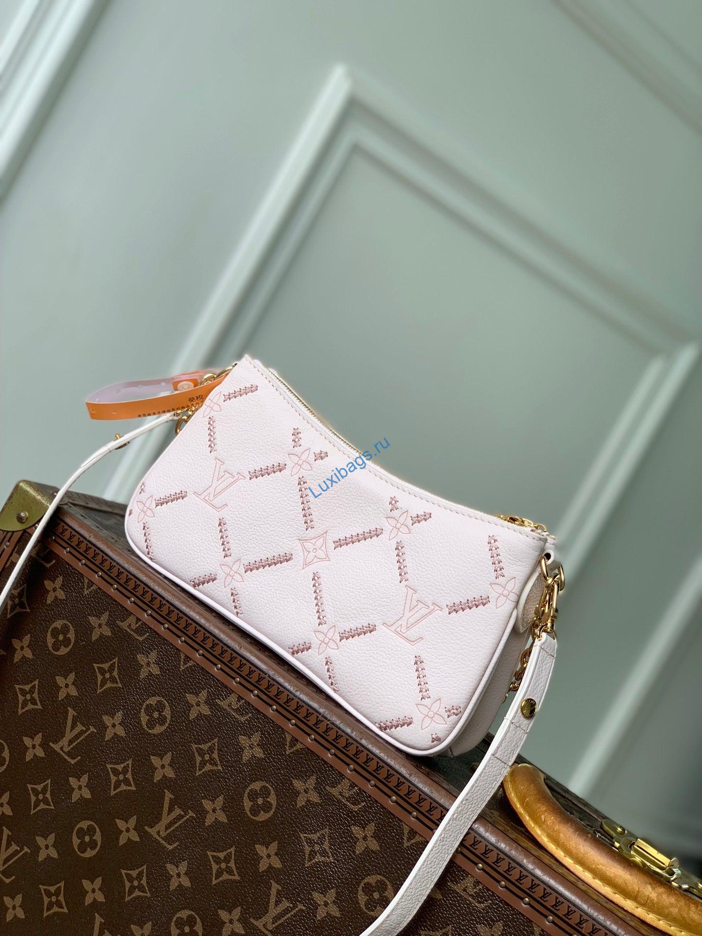 LV M29495 Louis Vuitton Pochette Liv Bag Light Bliss Couture | lv m29495 louis vuitton pochette liv bag light bliss couture 3