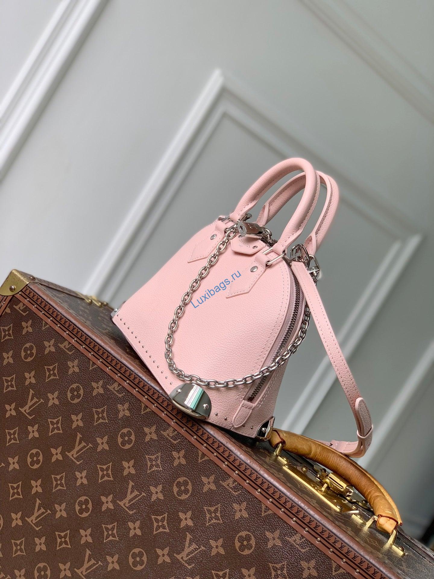 louis vuitton lv m2a301 alma trunk bb bag petal pink 1 Louis Vuitton LV M2A301 Alma Trunk BB Bag Petal Pink | alma trunk bb other leathers nvprod7770008v M2A301 2