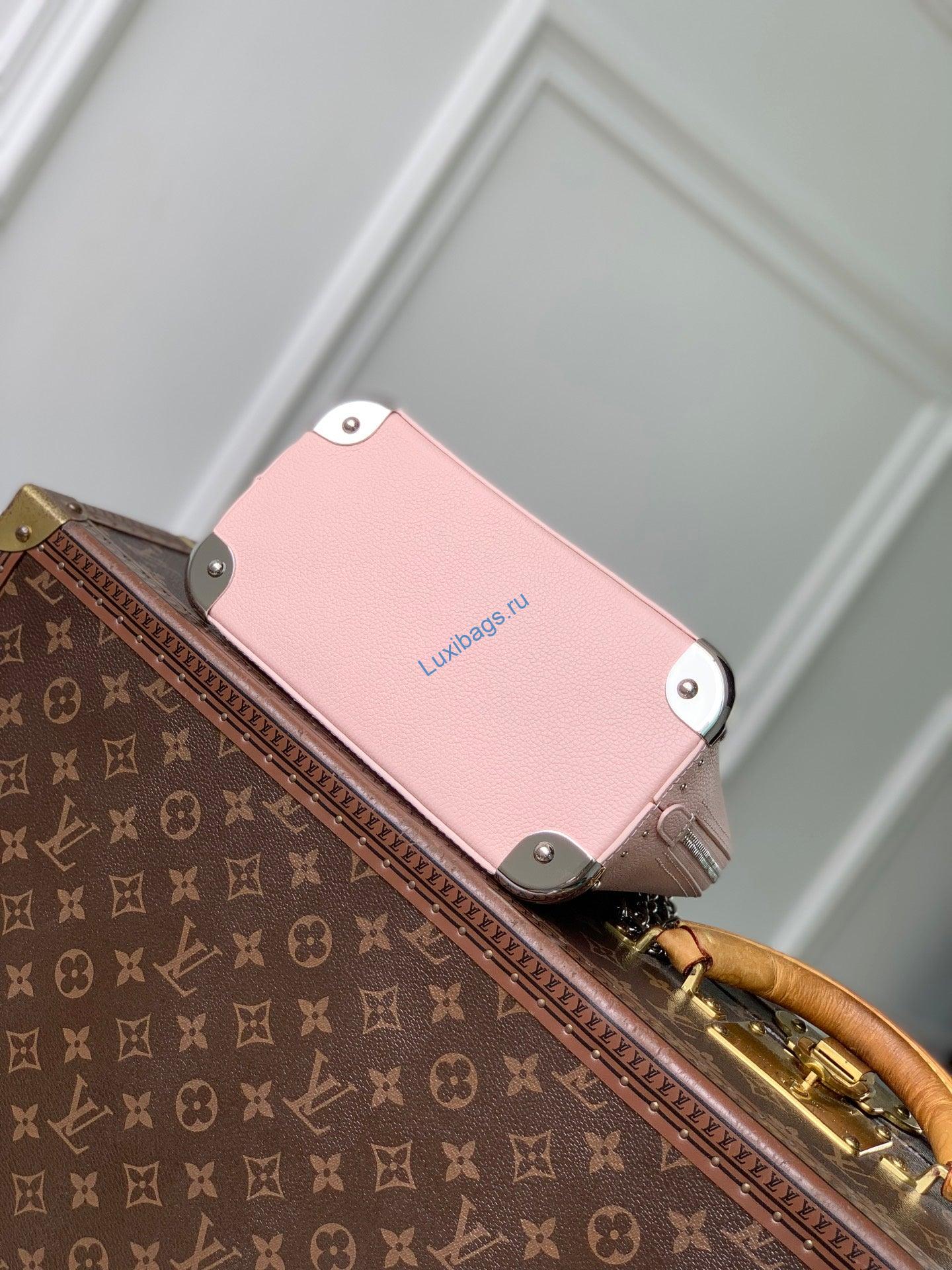 louis vuitton lv m2a301 alma trunk bb bag petal pink 3 Louis Vuitton LV M2A301 Alma Trunk BB Bag Petal Pink | alma trunk bb other leathers nvprod7770008v M2A301 4
