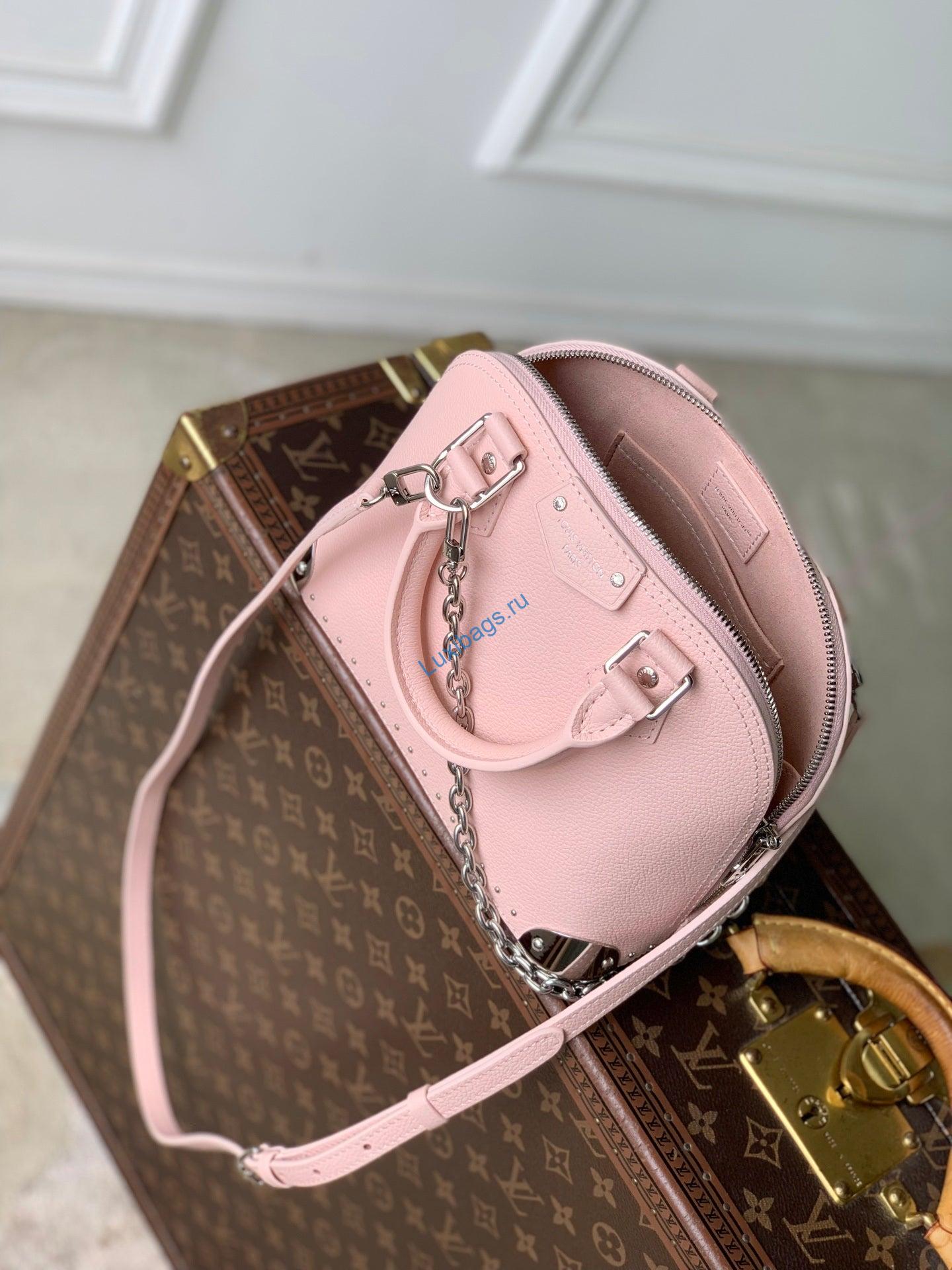 louis vuitton lv m2a301 alma trunk bb bag petal pink 8 Louis Vuitton LV M2A301 Alma Trunk BB Bag Petal Pink | alma trunk bb other leathers nvprod7770008v M2A301 9