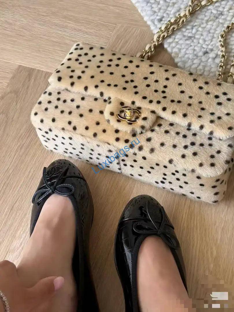 Chanel A01112 Flap Classic 11.12 Handbag Lambskin Leopard polka dot | chanel 20cm mini classic flap bag 26a leopard polka dot a69900 05 7b2482b0 400c 45db a13f 7870dcba06df