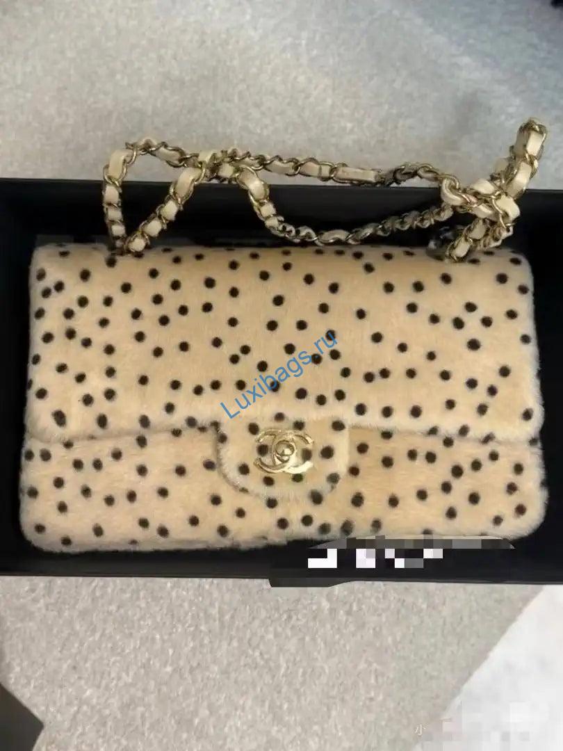 Chanel A01112 Flap Classic 11.12 Handbag Lambskin Leopard polka dot | chanel 20cm mini classic flap bag 26a leopard polka dot a69900 07 c61d1709 45f2 480e b6e1 0cdac1396ade