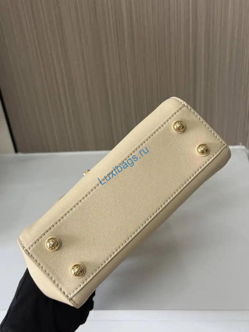 chanel 26a vintage flap bag apricot lambskin gold 3 Chanel 26A Vintage Flap Bag Apricot Lambskin Gold | chanel 26a vintage flap bag with top handle black lambskin gold 22