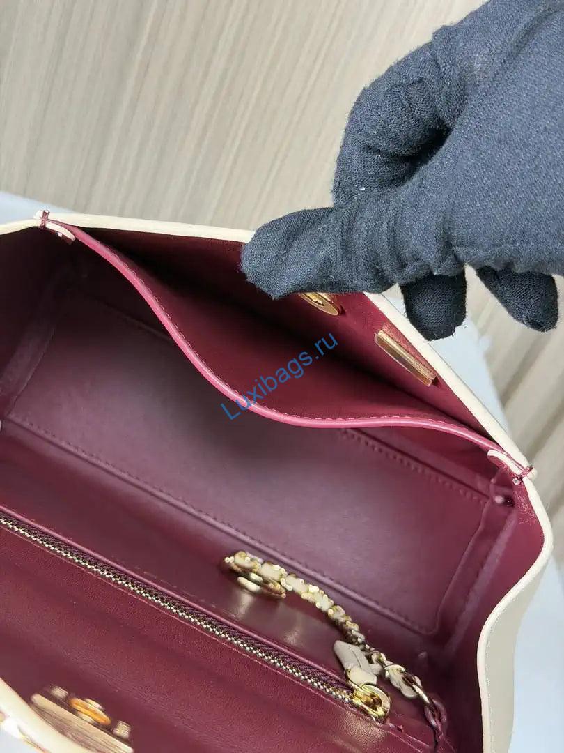 chanel 26a vintage flap bag apricot lambskin gold 7 Chanel 26A Vintage Flap Bag Apricot Lambskin Gold | chanel 26a vintage flap bag with top handle black lambskin gold 26