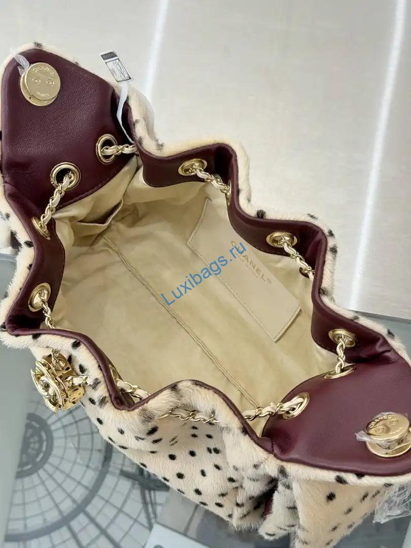 Chanel AS5631 Mini Hobo Calfskin Leopard polka dot | chanel as5631 mini hobo calfskin leopard polka dot 07