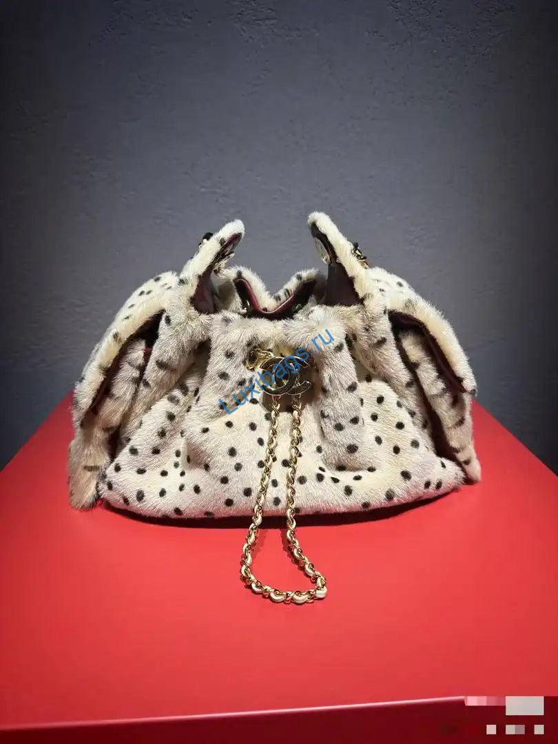 Chanel AS5631 Mini Hobo Calfskin Leopard polka dot | chanel as5631 mini hobo calfskin leopard polka dot 114
