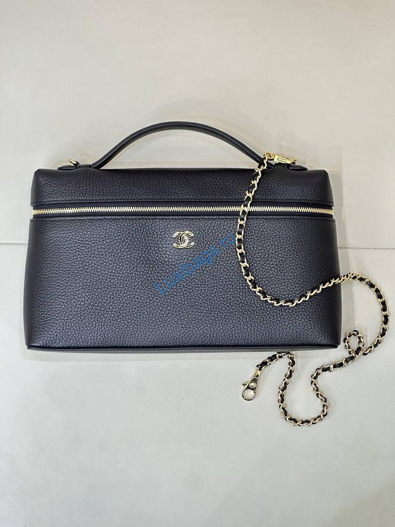 chanel extra large vanity with chain ap6743 black 2 Chanel Extra large Vanity with chain AP6743 Black | chanel extra large vanity with chain ap6743 black 03
