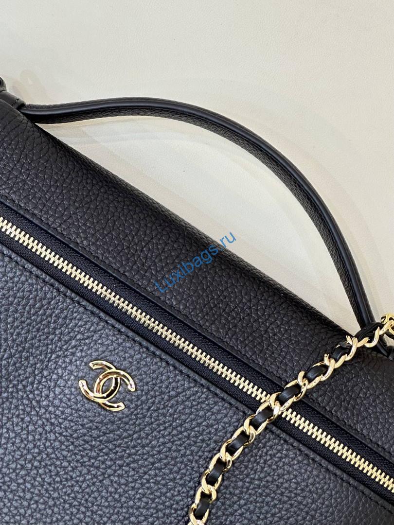 chanel extra large vanity with chain ap6743 black 4 Chanel Extra large Vanity with chain AP6743 Black | chanel extra large vanity with chain ap6743 black 05
