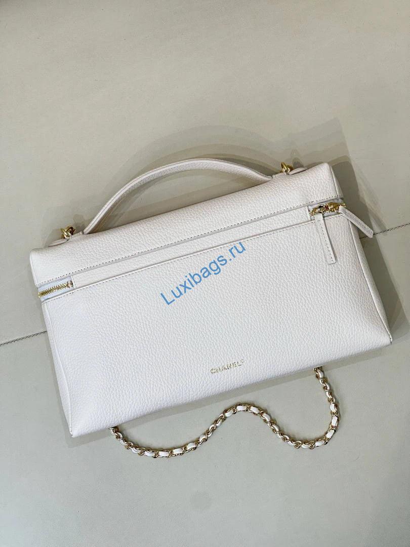 chanel extra large vanity with chain ap6743 white 5 Chanel Extra large Vanity with chain AP6743 White | chanel extra large vanity with chain ap6743 white 05