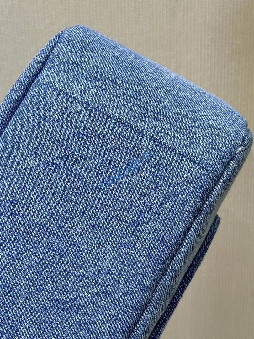 chanel maxi flap bag as6231 denim blue 8 Chanel Maxi Flap bag AS6231 Denim Blue | chanel maxi flap bag as6231 denim blue 09